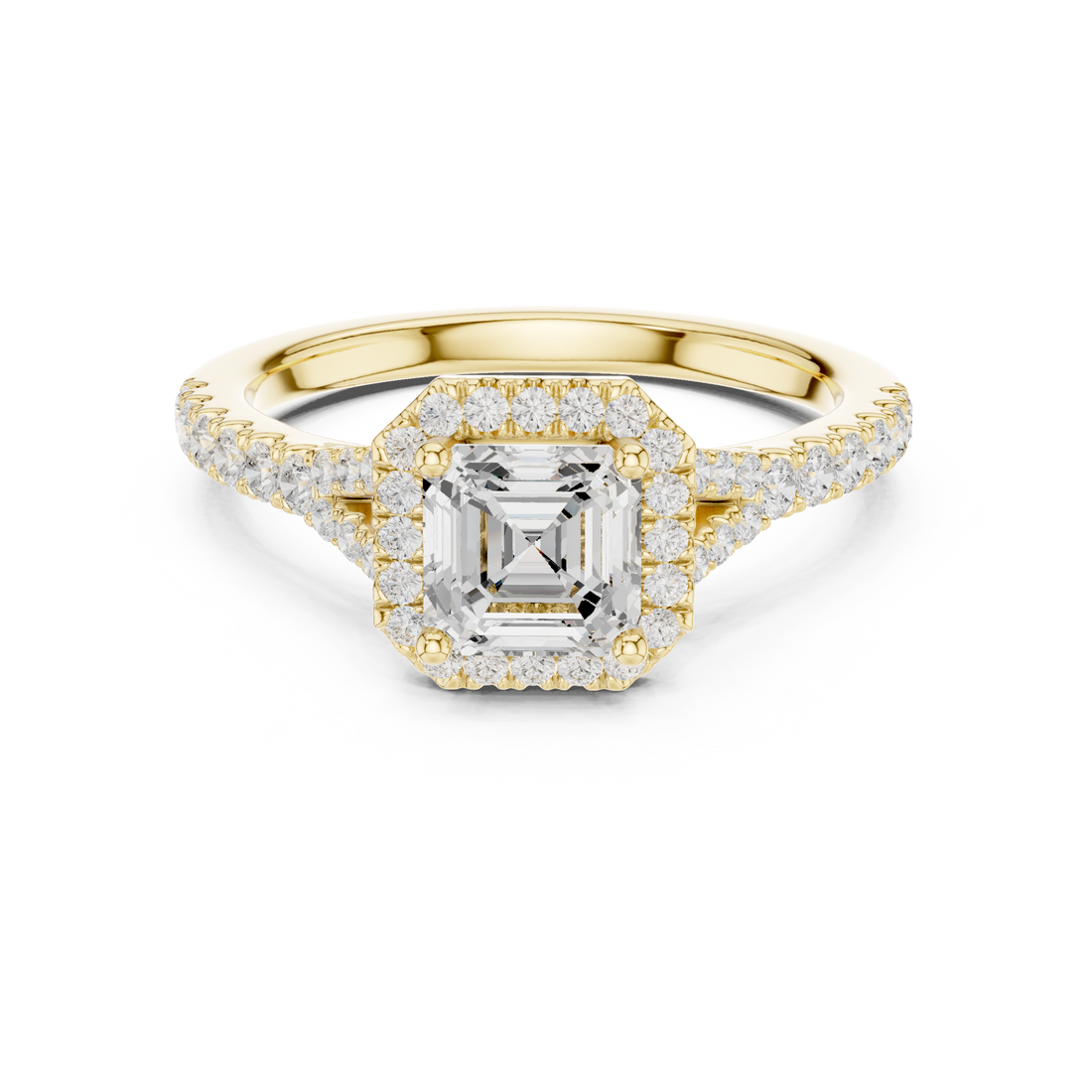 Elegant  accent diamond design