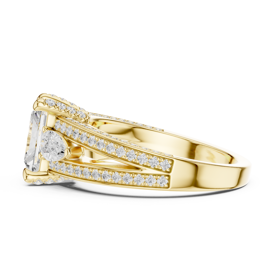 Elegant Diamond Daily Wear  masterpiece showing superior quality