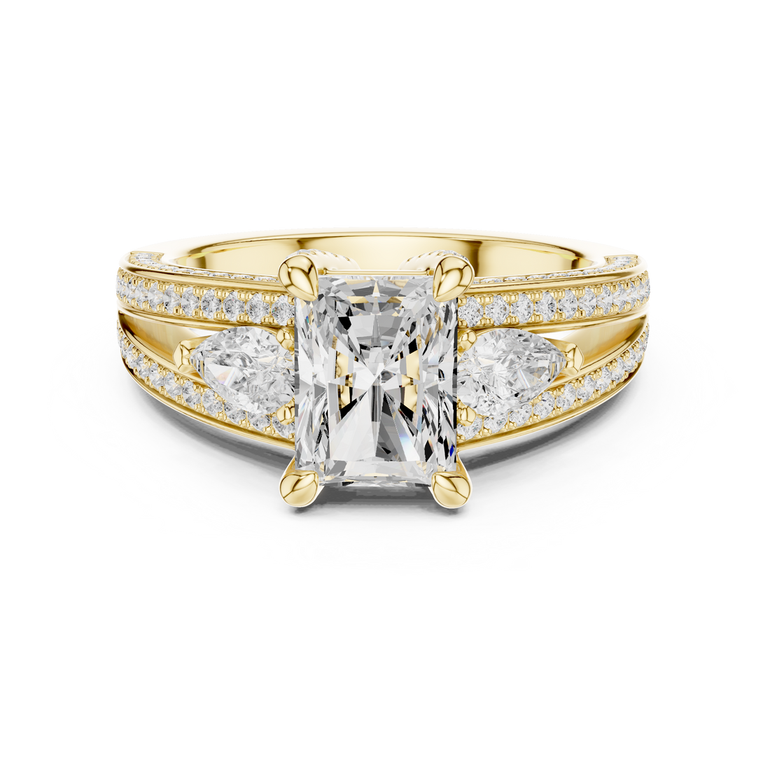 Stylish Stackable Design  with premium high-quality finish and shine