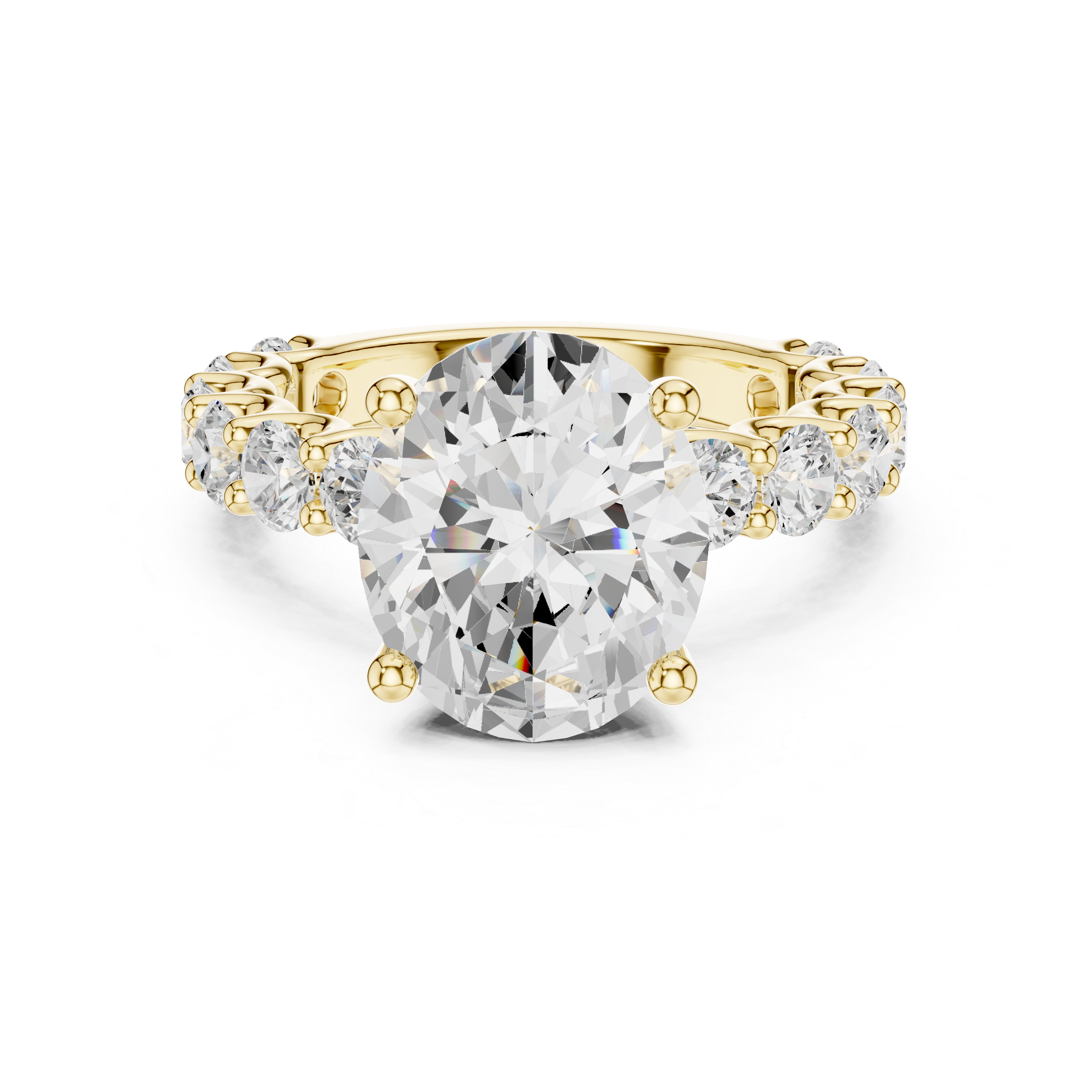 Elegant  accent diamond design