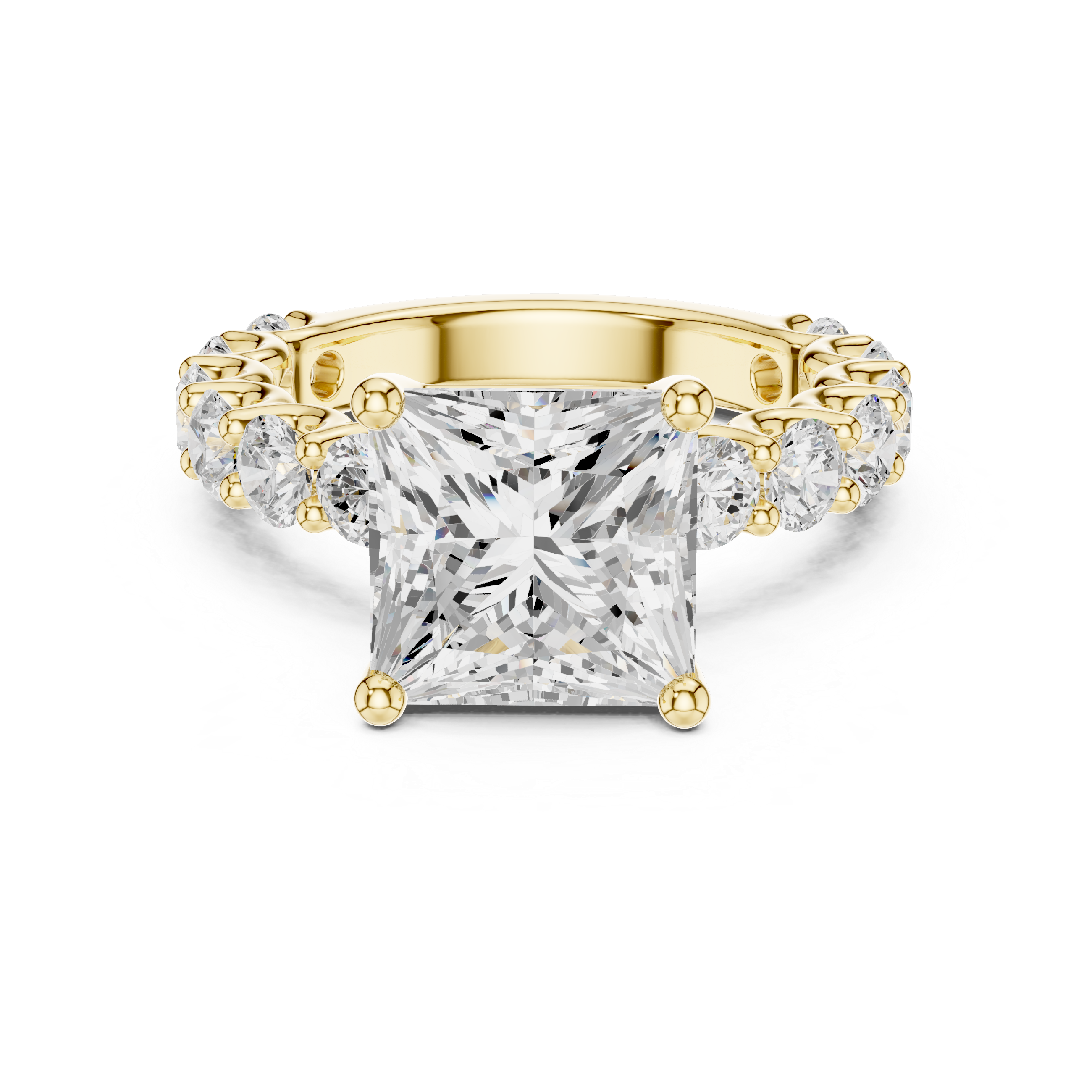 Elegant  accent diamond design