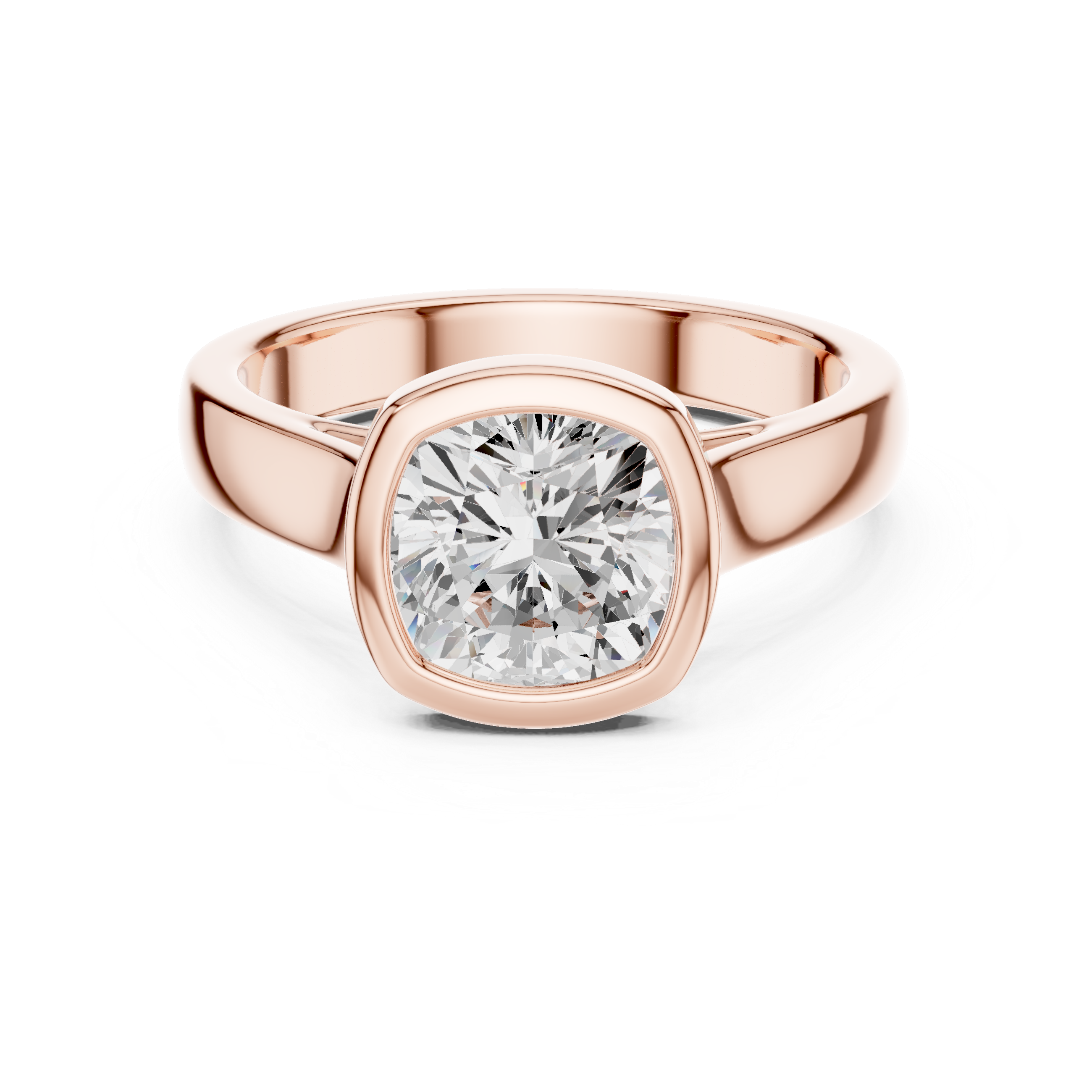 Link bracelet with bold rectangular design.