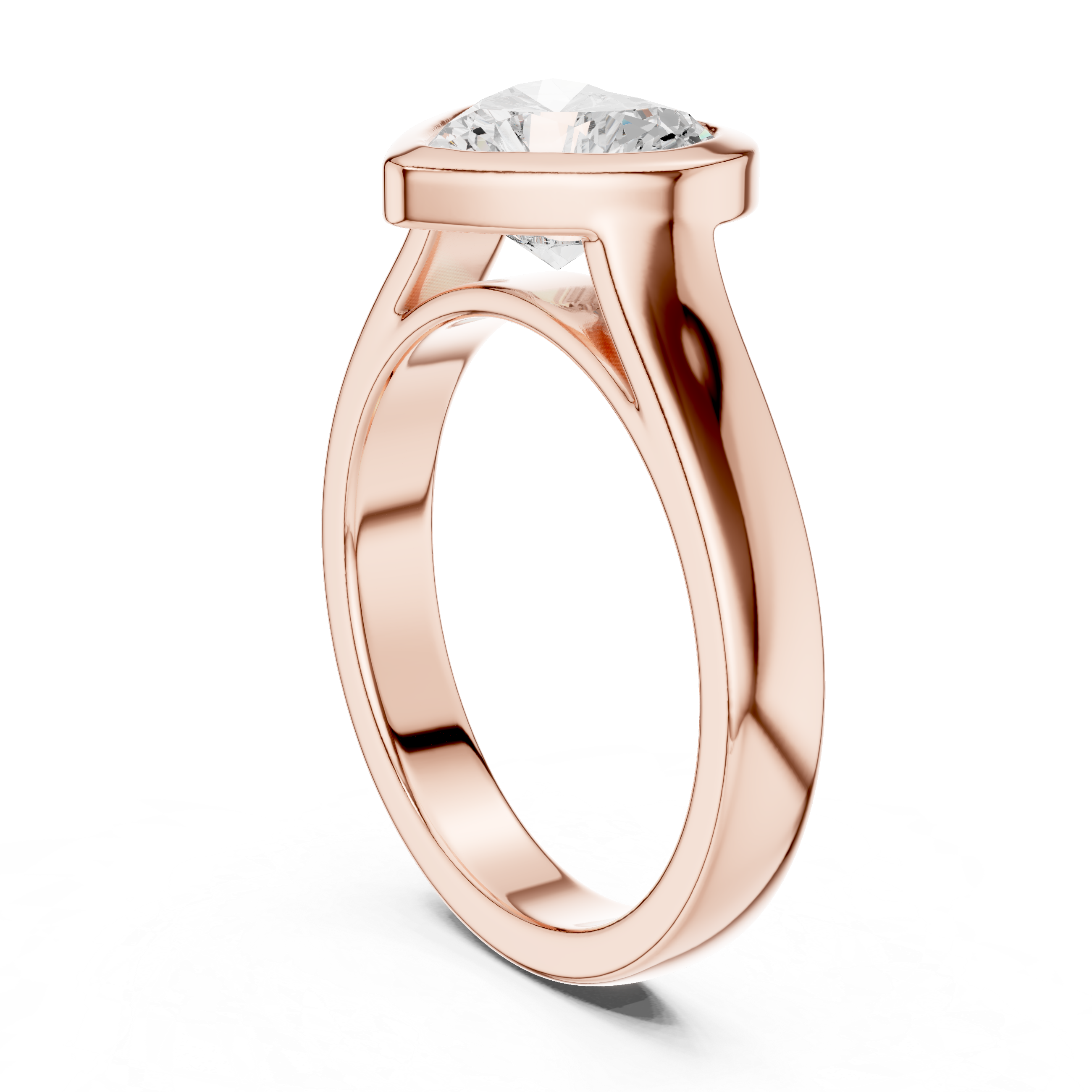 Floral toe ring with engraved detailing.