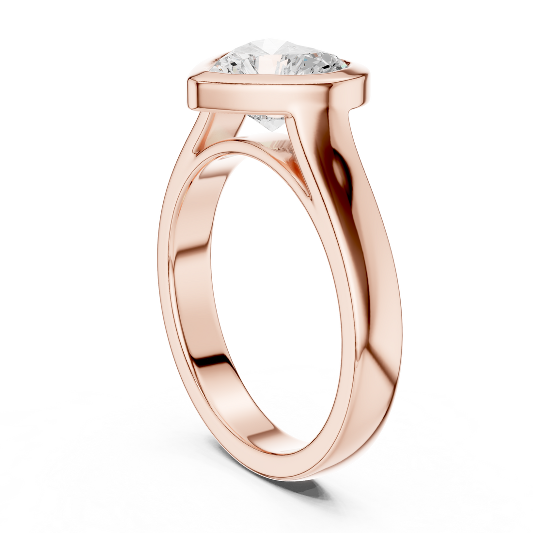 Floral toe ring with engraved detailing.