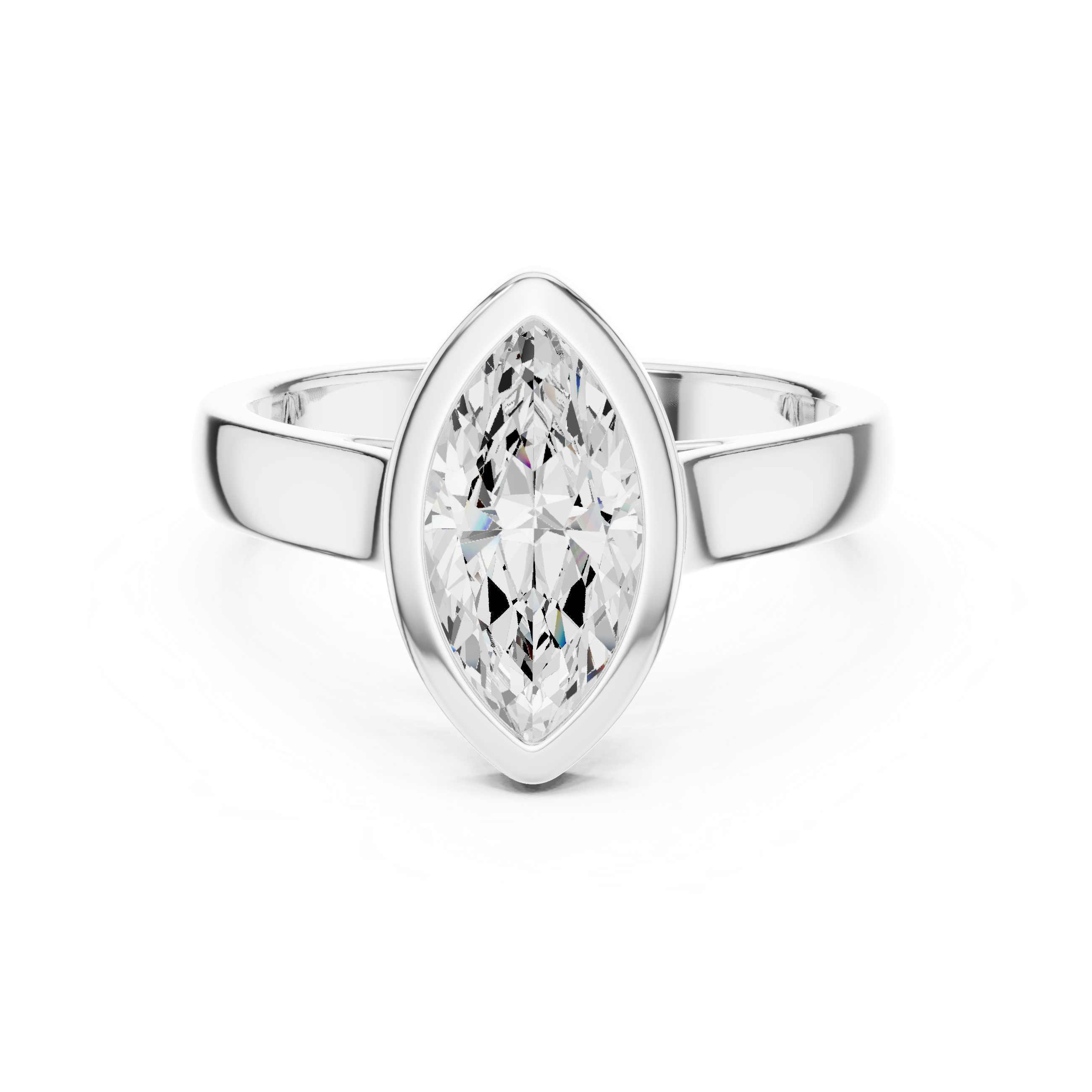 Halo cocktail ring with diamond surround.