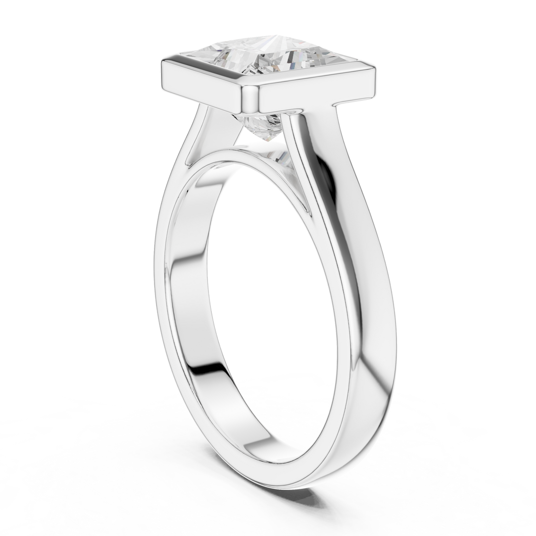 Celebration ring with colorful gemstone center.