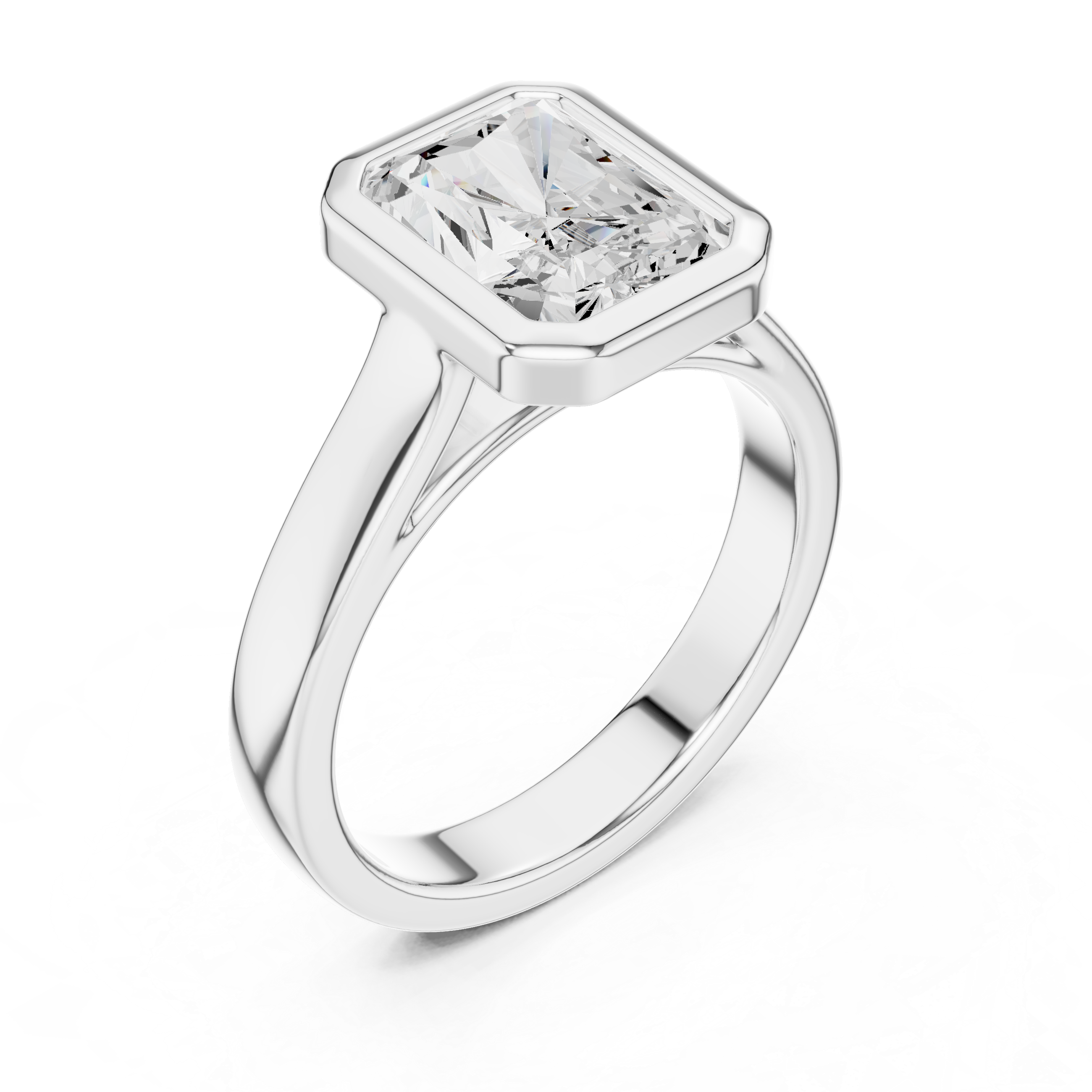 Engraved bangle with floral pattern design.