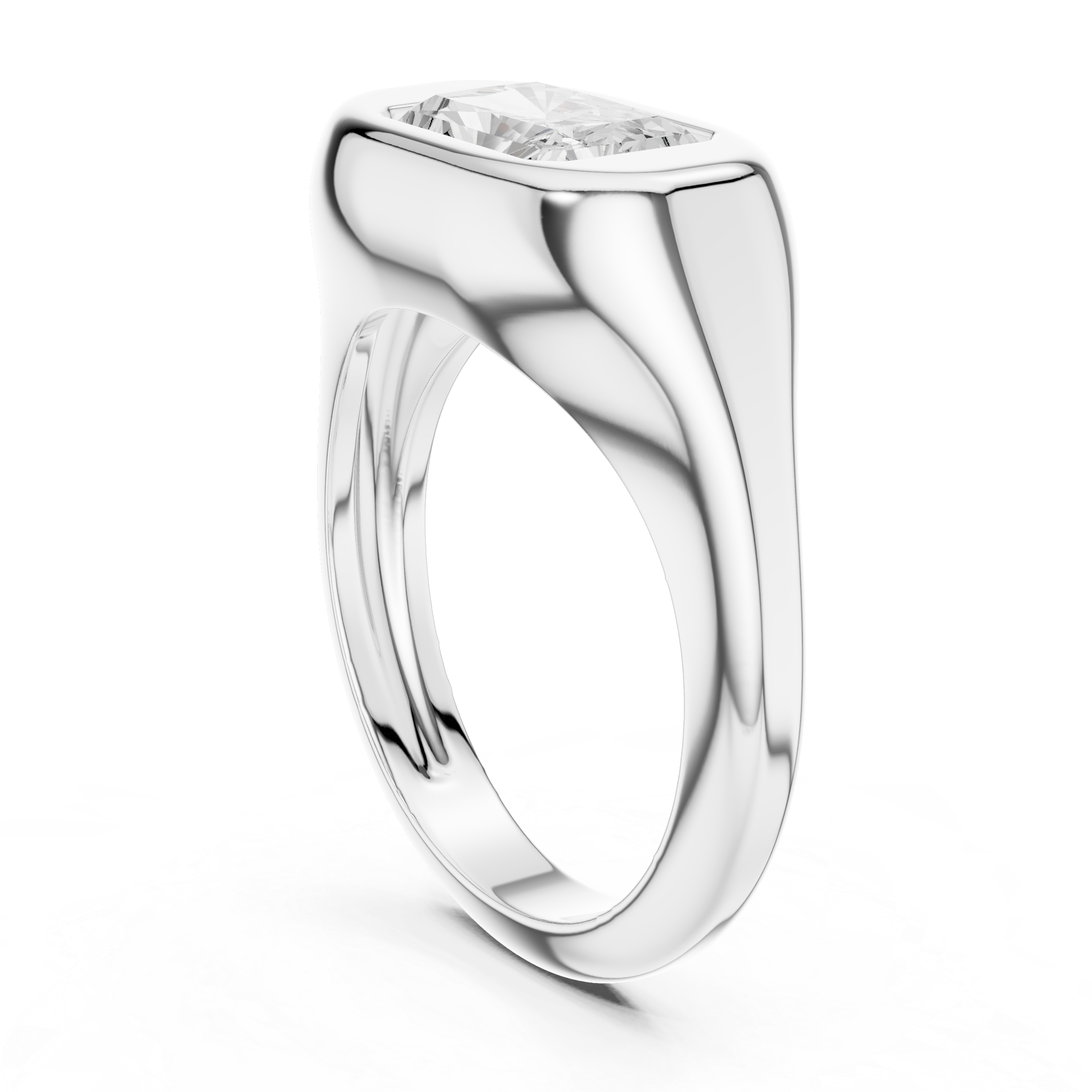 Modern bridal jewellery set with layered design.