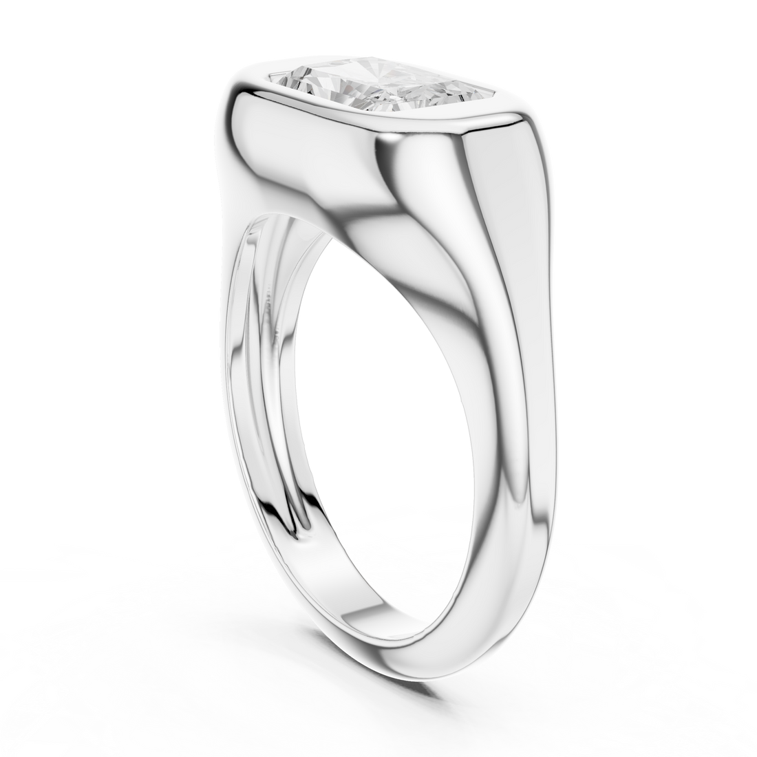 Modern bridal jewellery set with layered design.