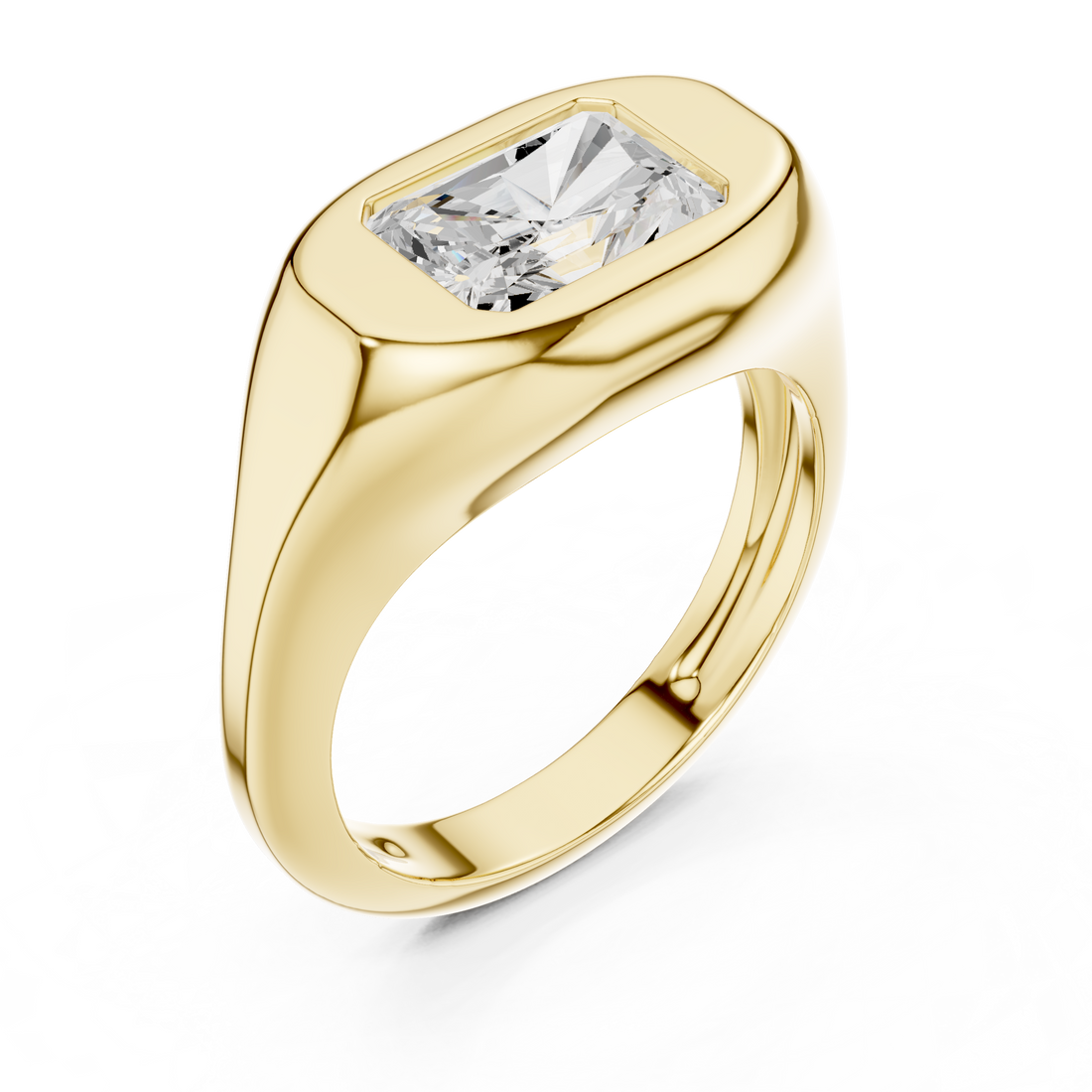 Pearl gemstone ring with elegant simplicity.