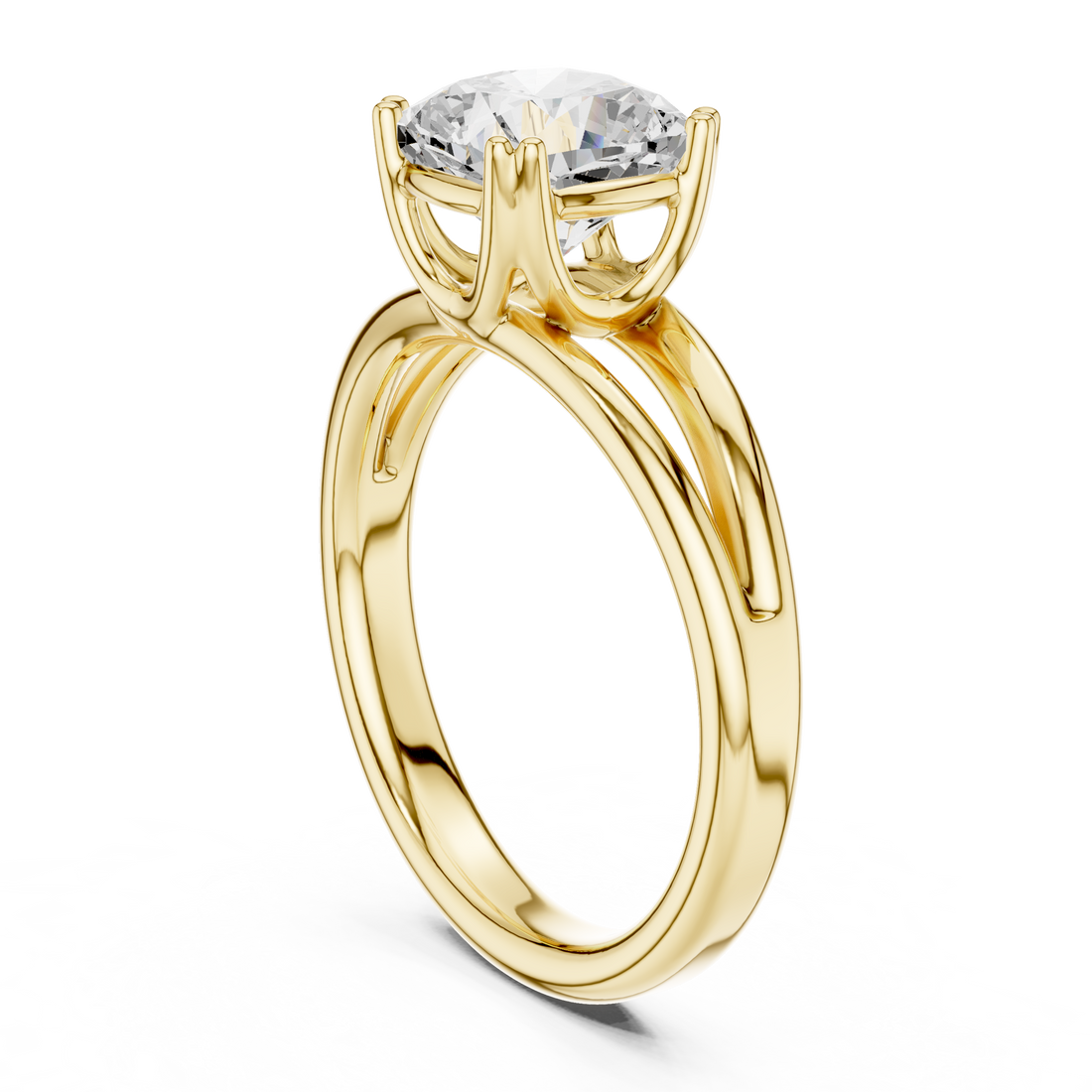Smooth men's wedding ring with matte finish.