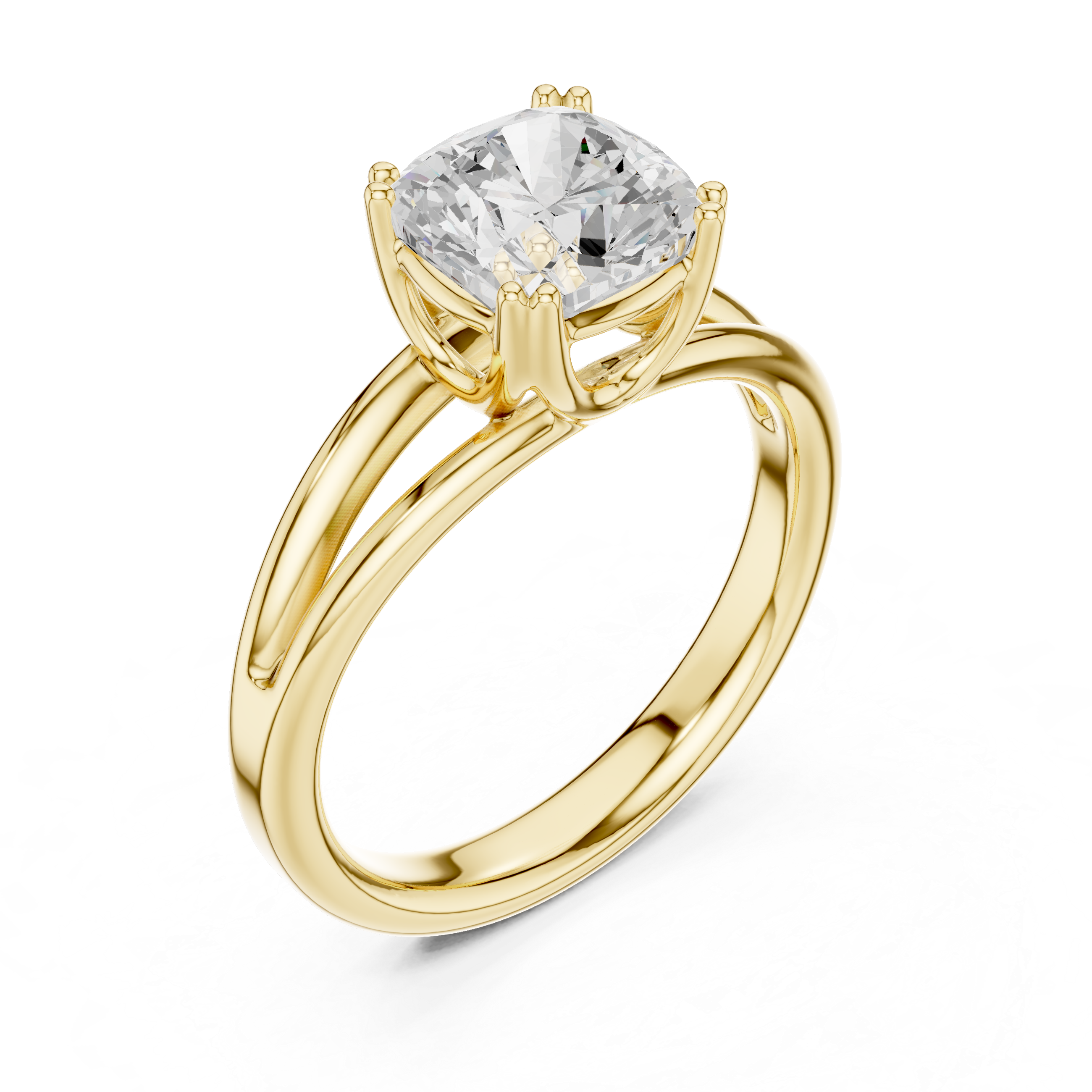 Men's gemstone ring with oval center stone.