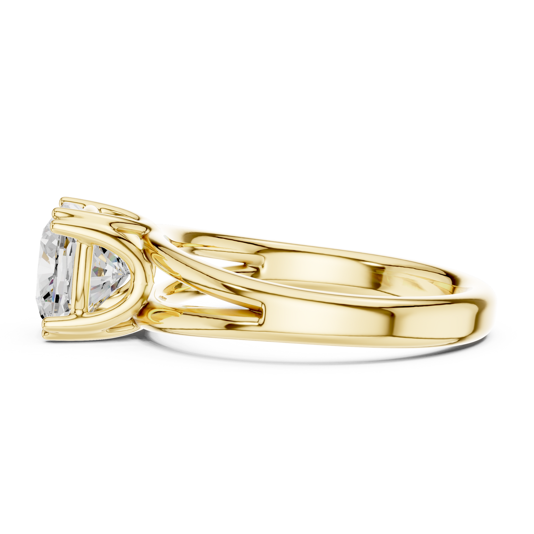 Men's heavy ring with modern bold design.