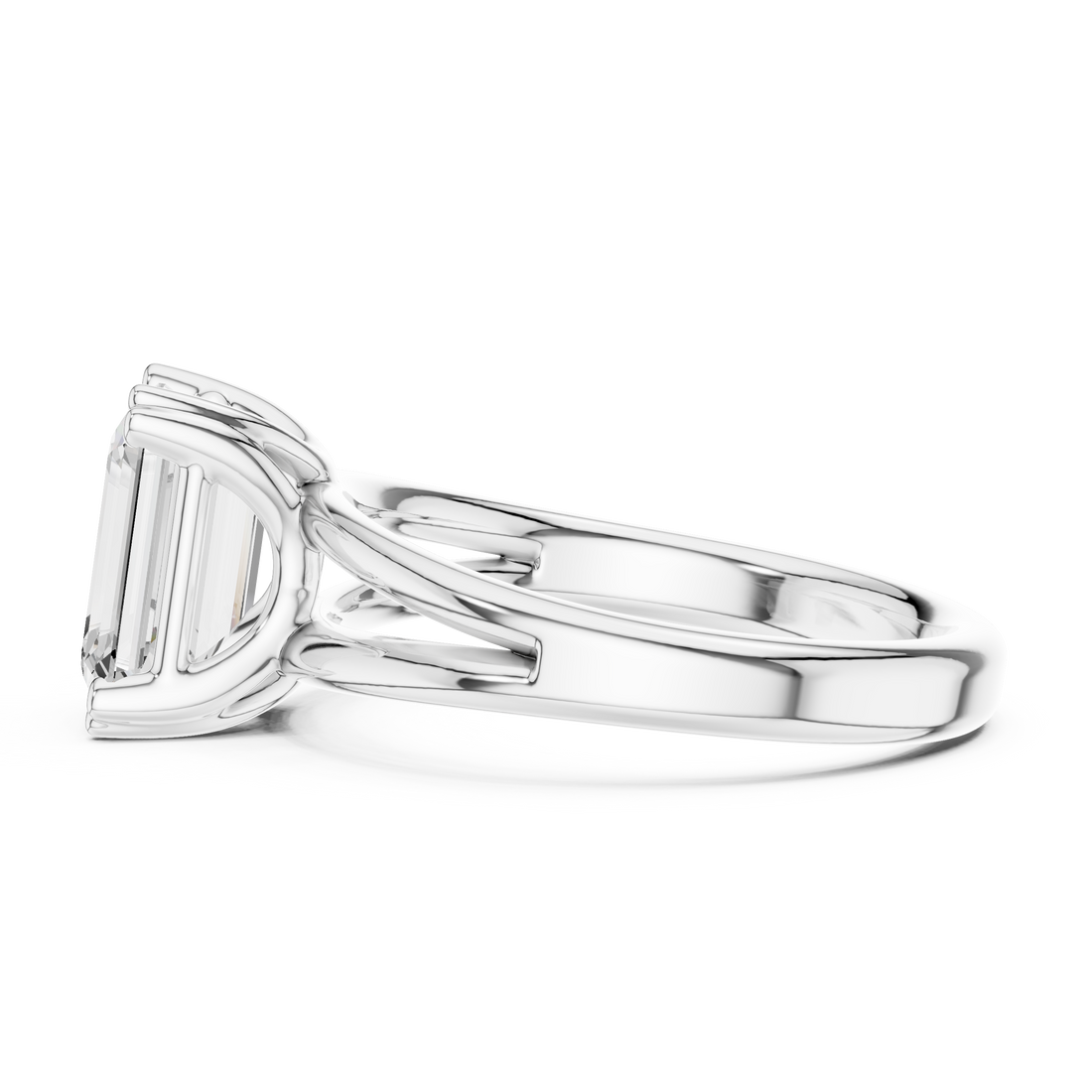 Multi-stone fashion ring with colorful design.