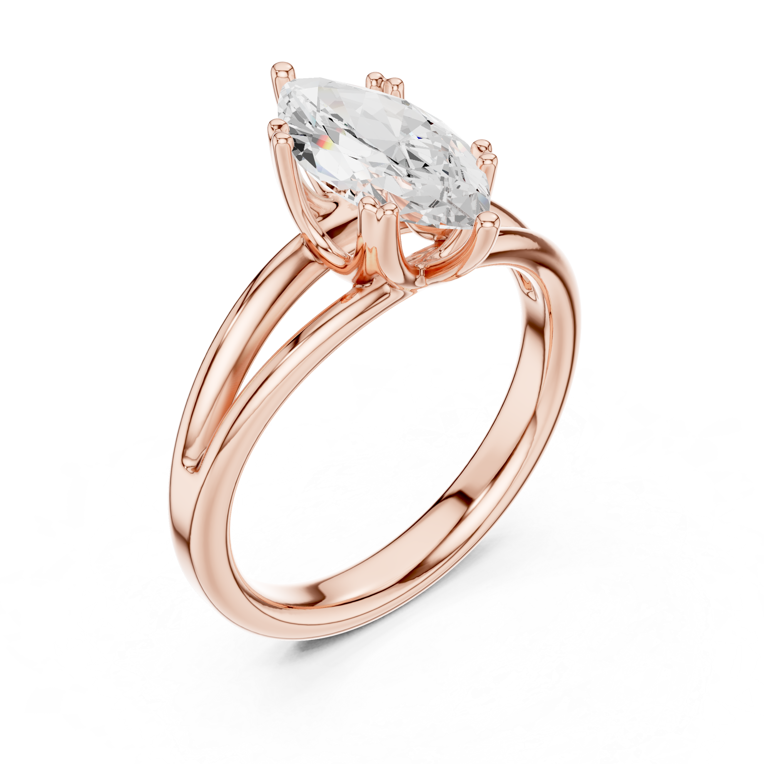Engagement jewellery set with diamond sparkle.