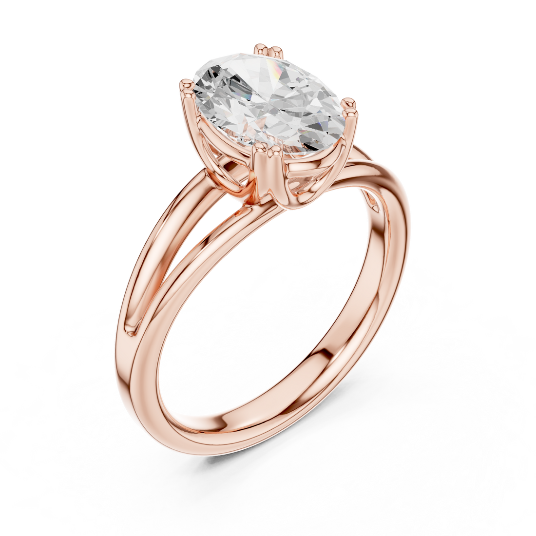 Celebration ring with colorful gemstone accents.