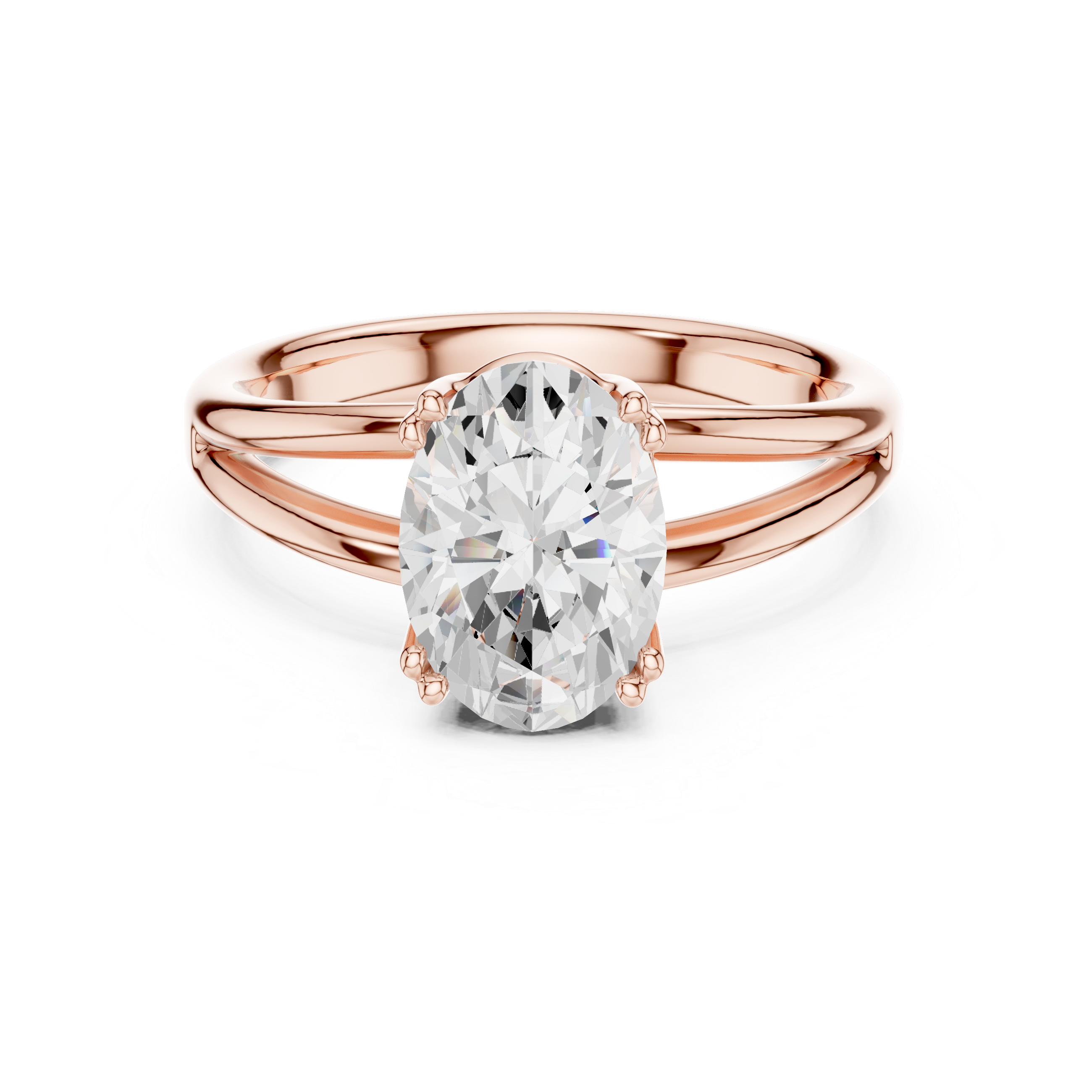 Anniversary ring with sparkling gemstones.