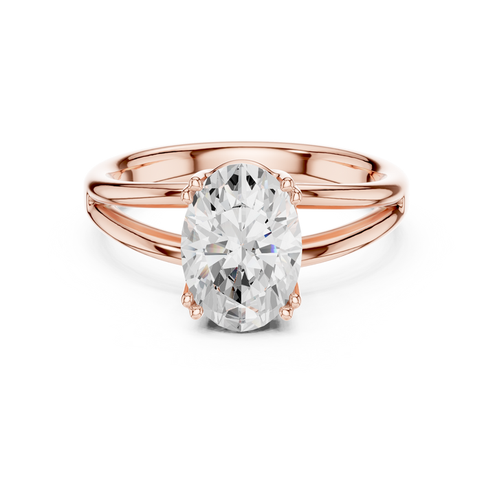 Anniversary ring with sparkling gemstones.