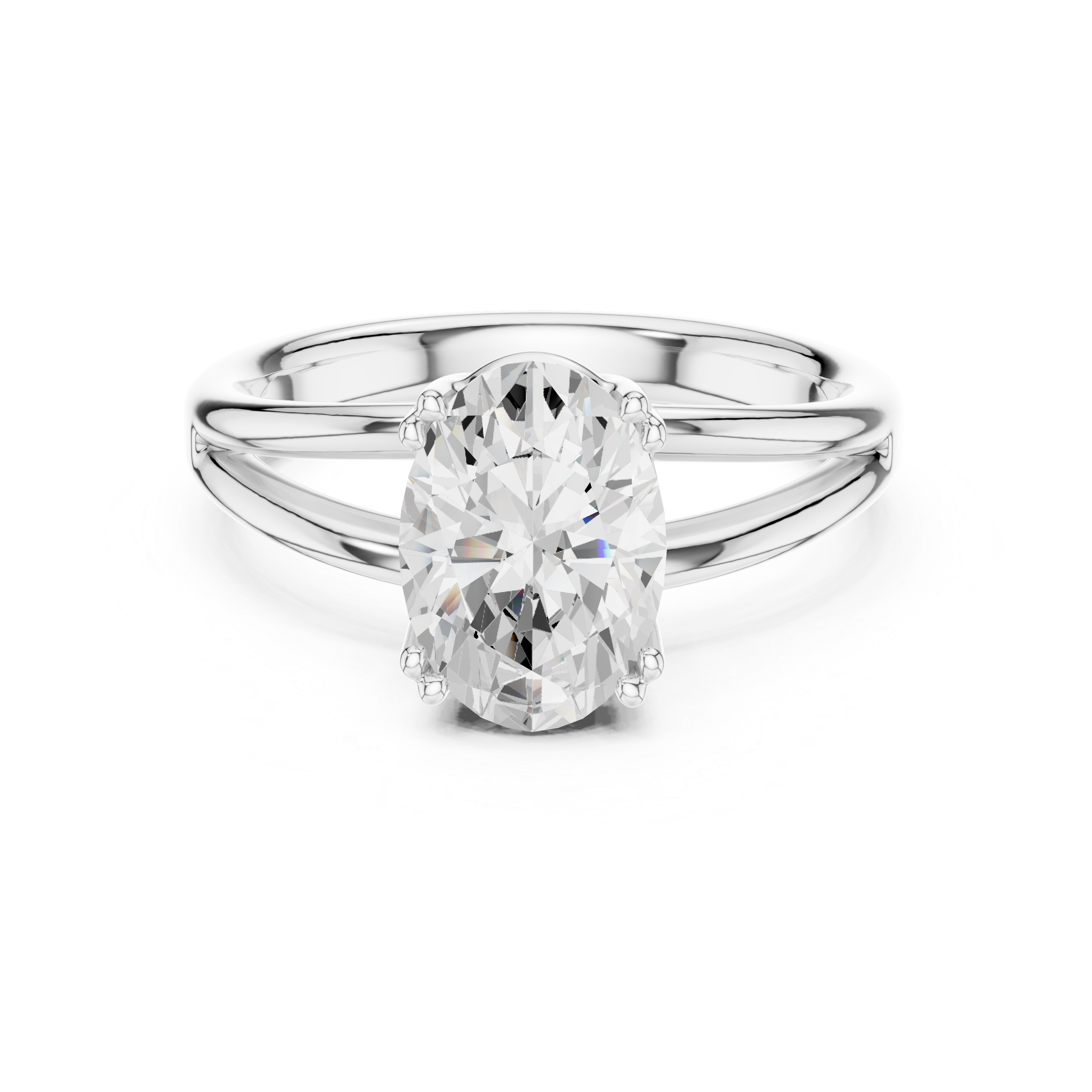 Classic diamond stud earrings with timeless shine.