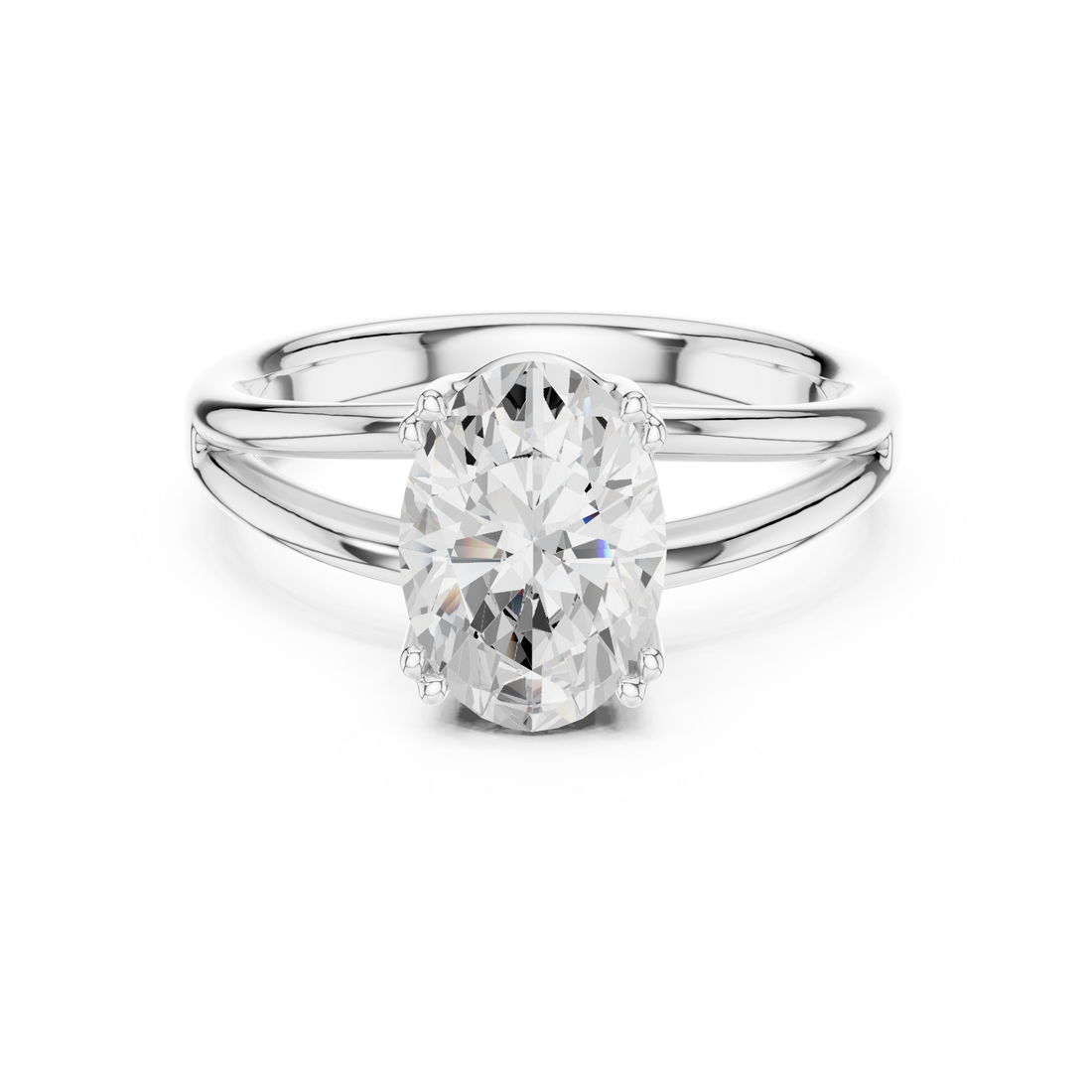 Classic diamond stud earrings with timeless shine.