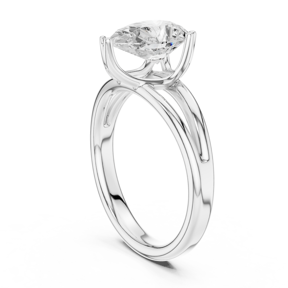 Lightweight stackable bangle with slim style.