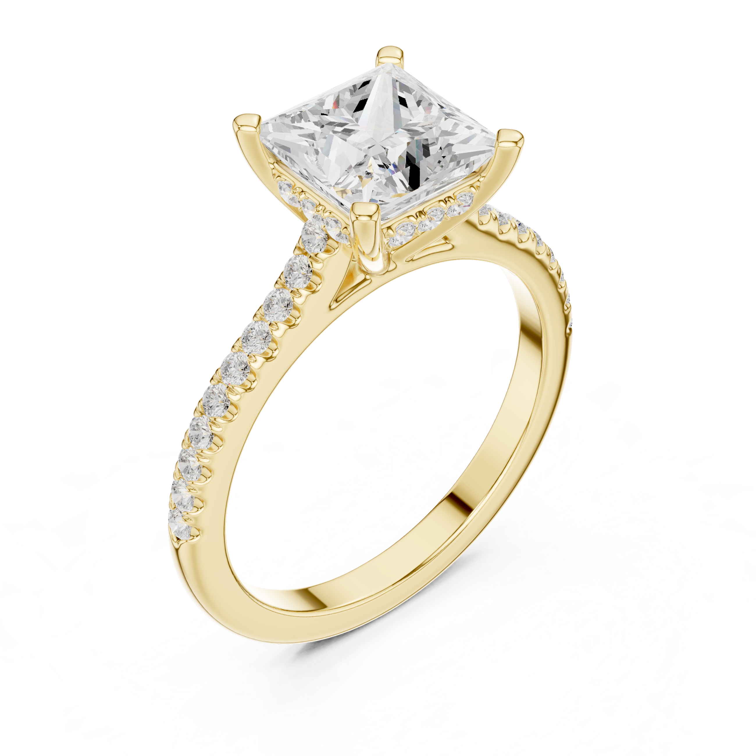 Luxury fashion Round Brilliant Cut Diamond Solitaire Pendant Necklace in Four Prong Setting curated for exclusive jewelry collections