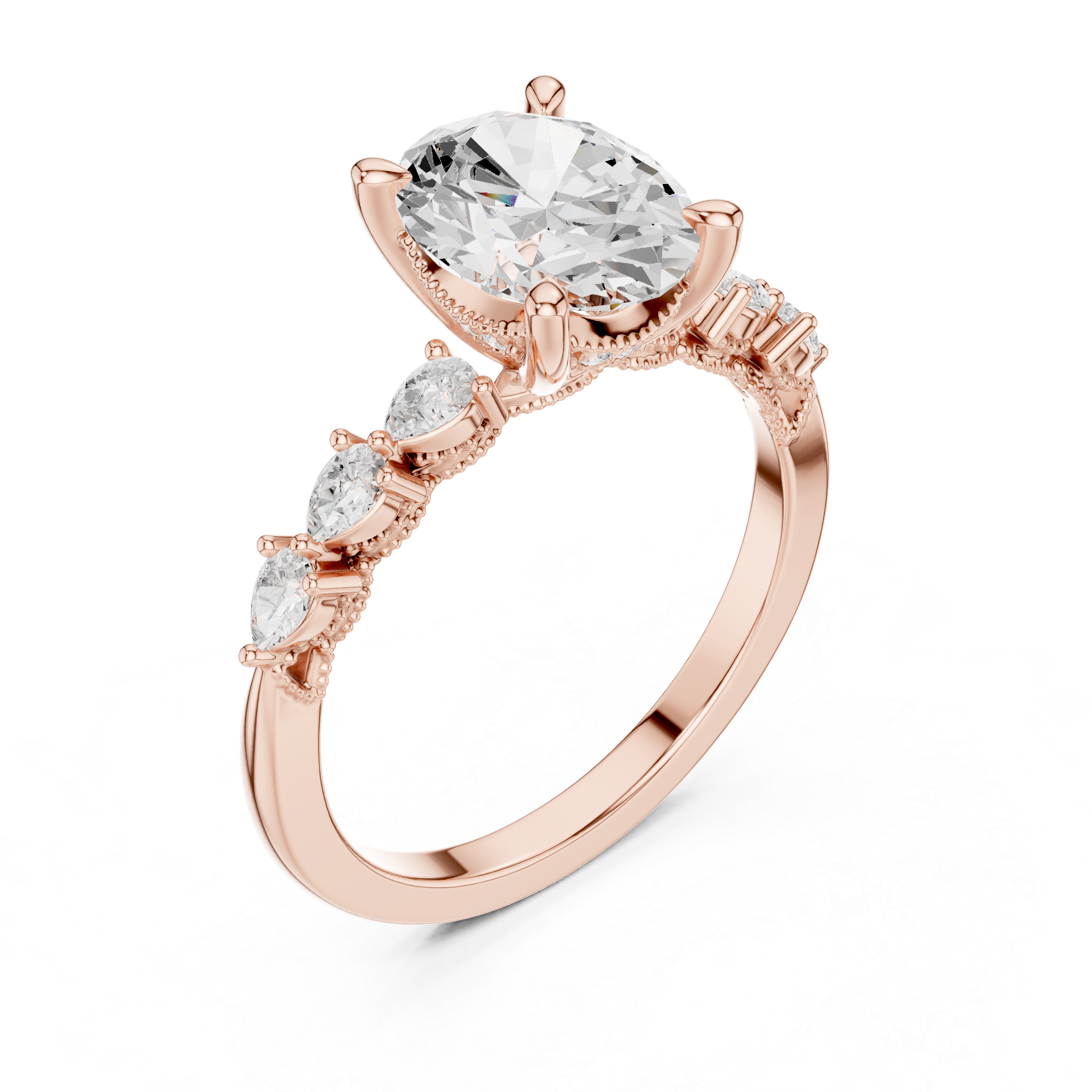 Luxury fashion Round Brilliant Cut Diamond Solitaire Pendant Necklace in Four Prong Setting curated for exclusive jewelry collections