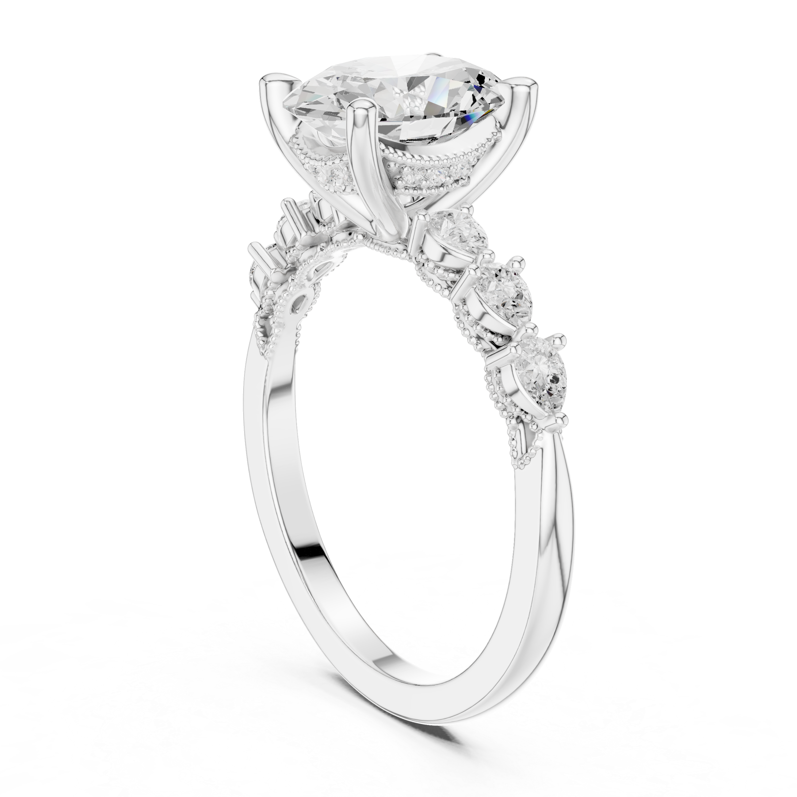 Dainty and minimal for a subtle yet royal jewelry statement
