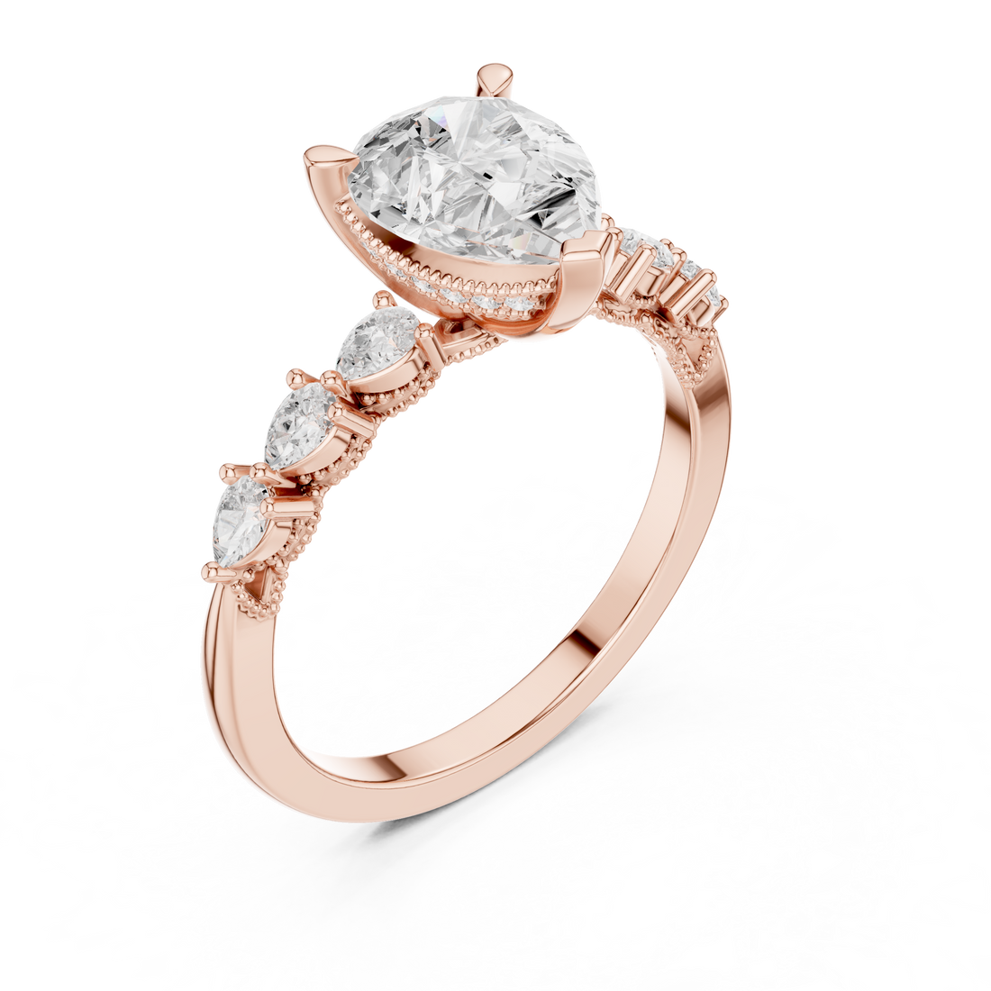 Sleek Round Brilliant Cut Diamond Solitaire Pendant Necklace perfect for both casual and formal styling