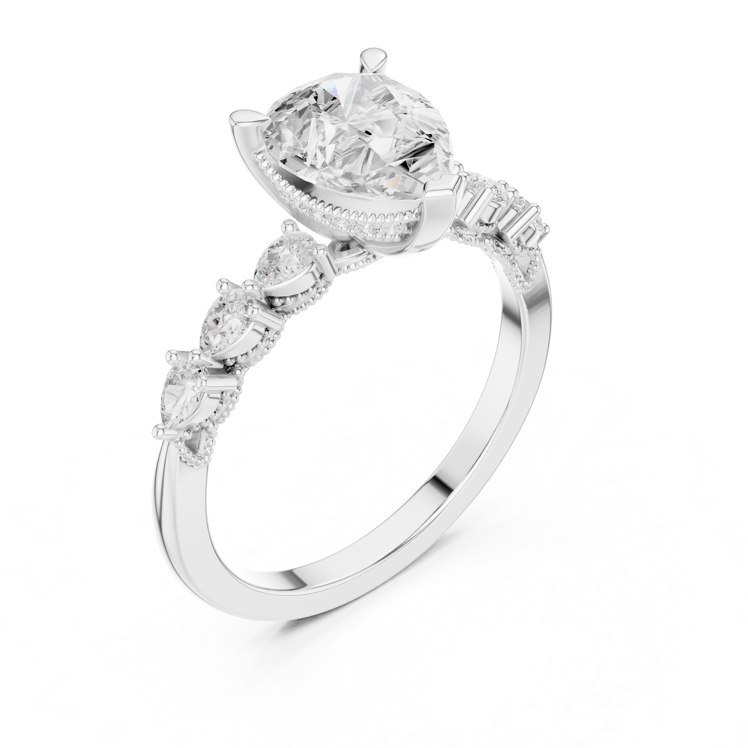 Richly detailed showcasing an exquisite and fine texture