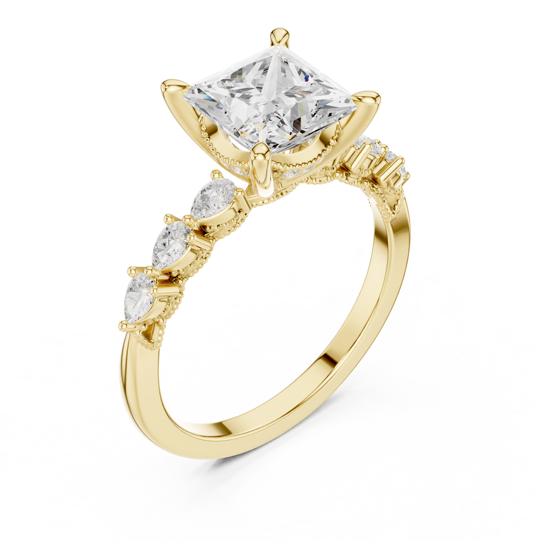 Dainty and minimal for a subtle yet royal jewelry statement
