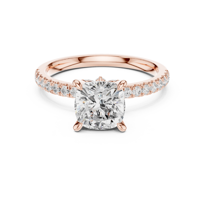 Luxury fashion Round Brilliant Cut Diamond Solitaire Pendant Necklace in Four Prong Setting curated for exclusive jewelry collections