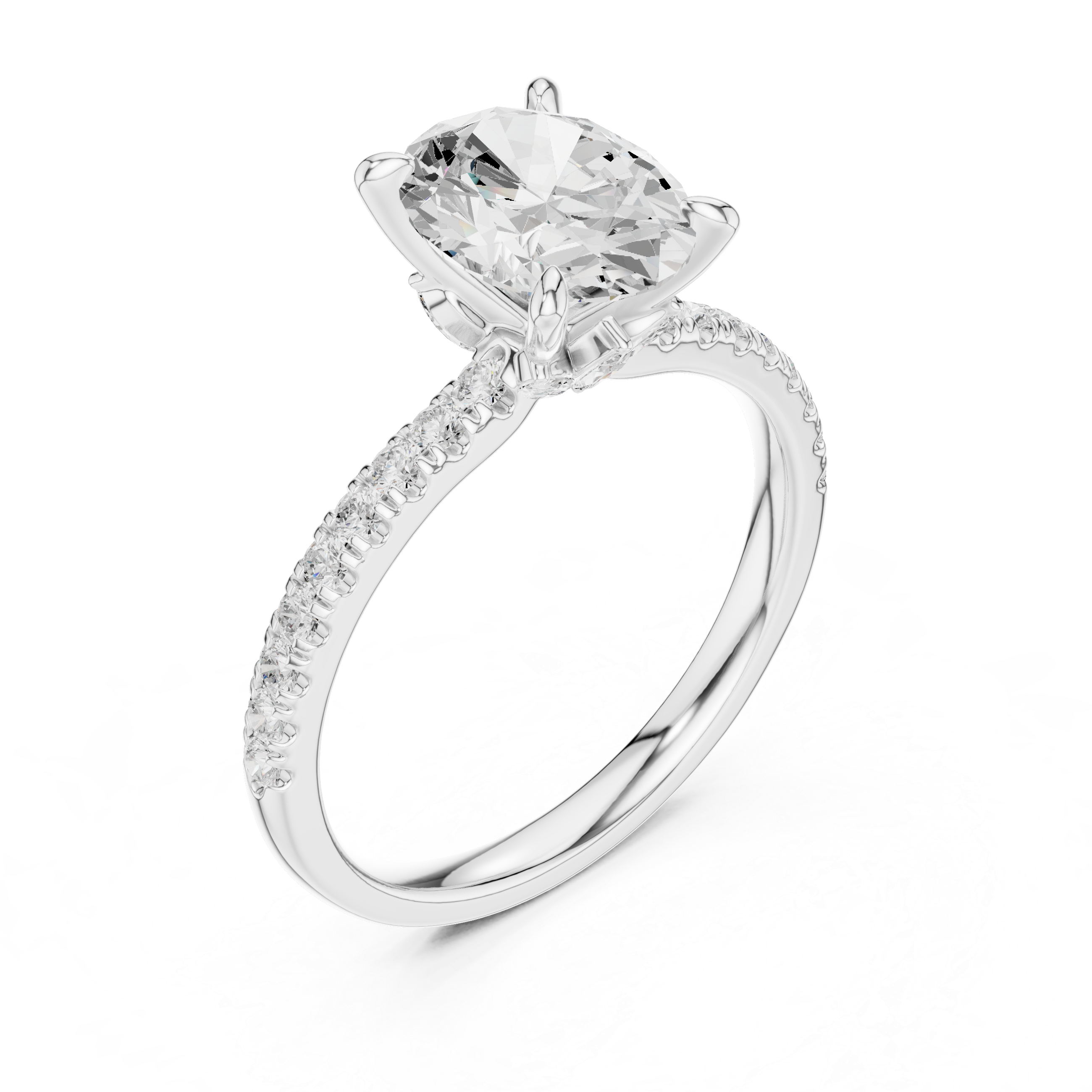 Sleek Round Brilliant Cut Diamond Solitaire Pendant Necklace perfect for both casual and formal styling