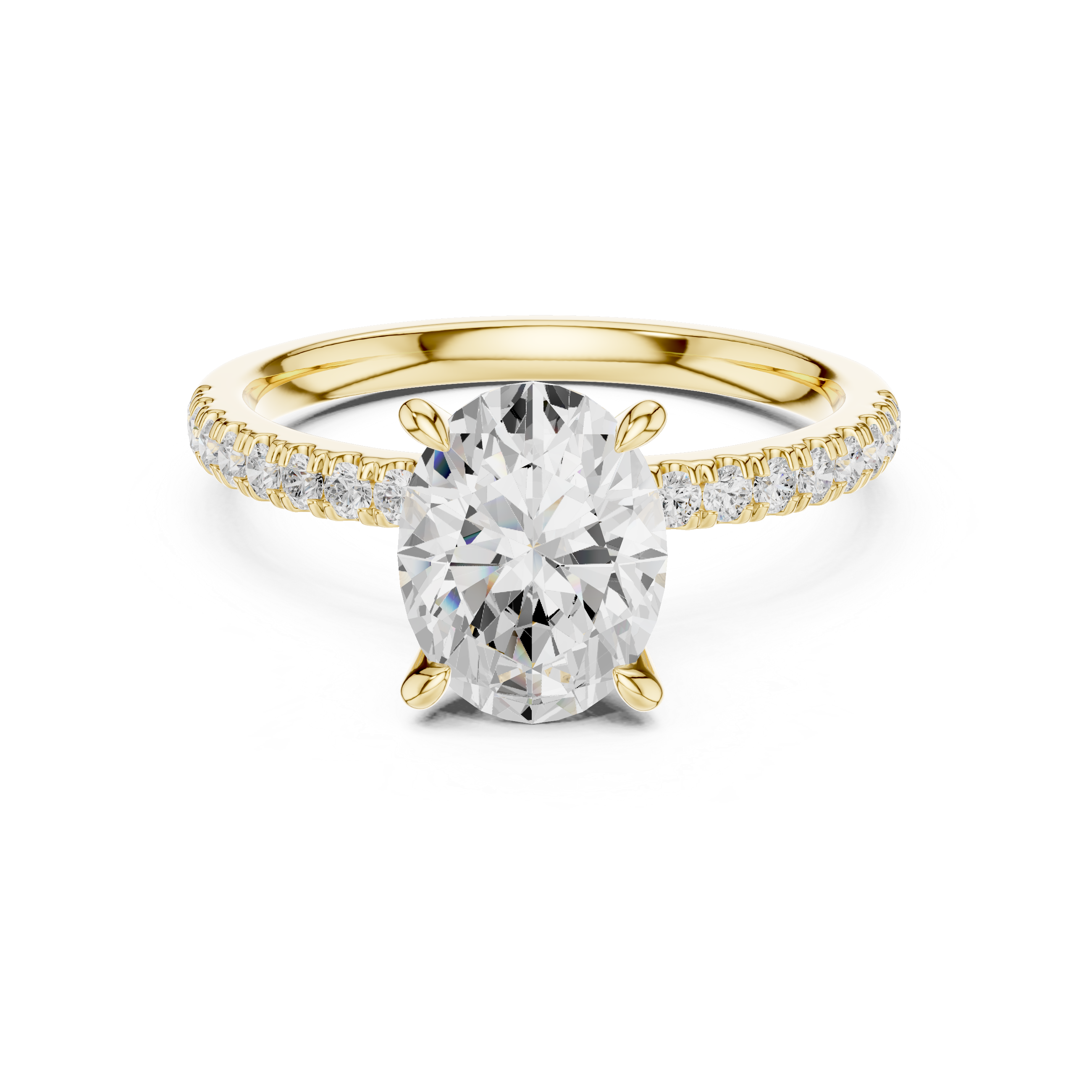 Sparkling featuring intricate diamond detail and fine finish