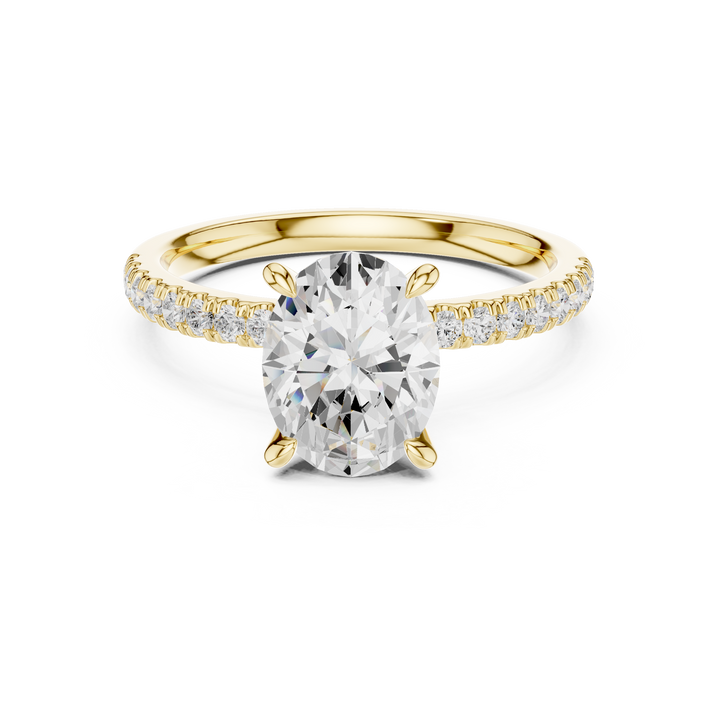 Sparkling featuring intricate diamond detail and fine finish
