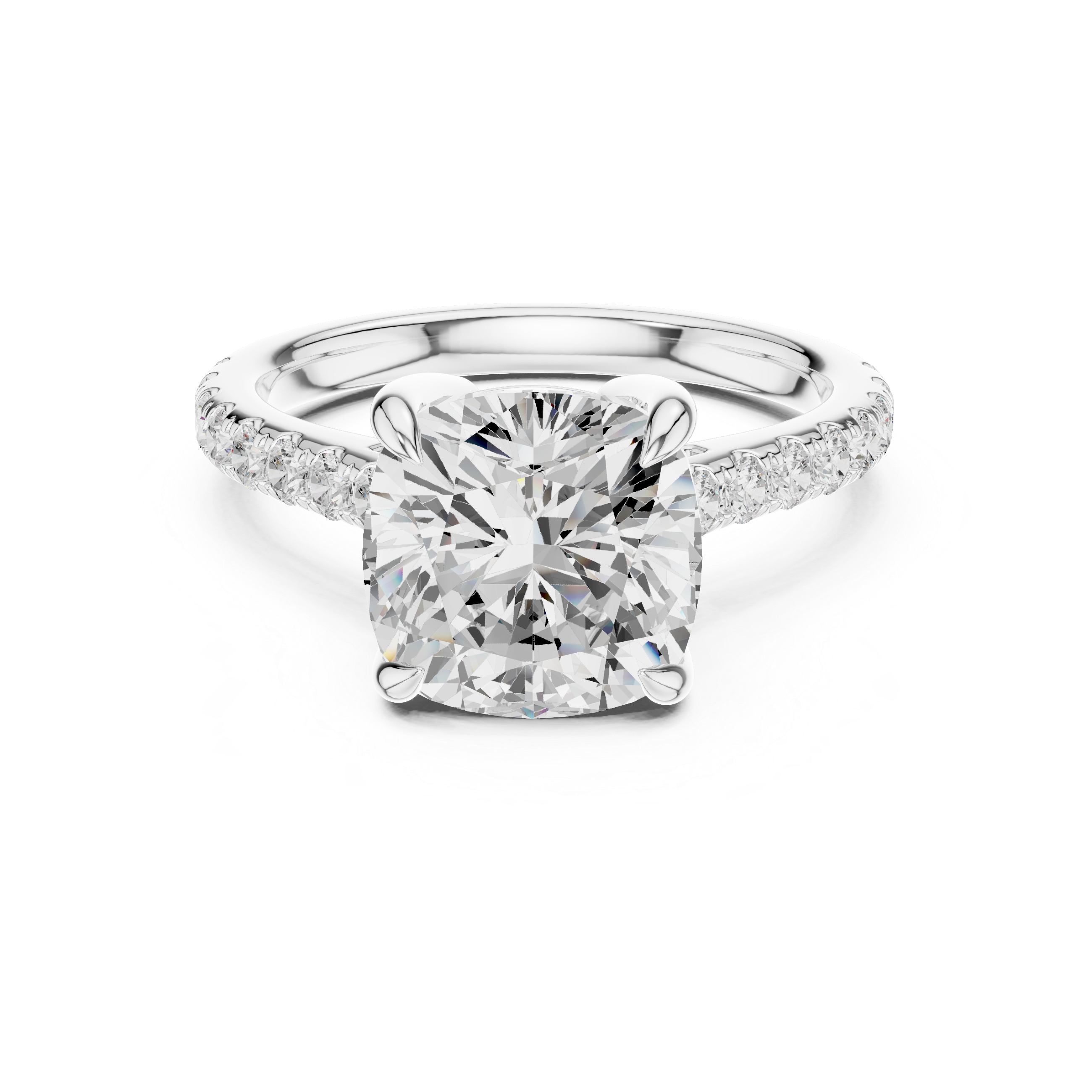 Sparkling featuring intricate diamond detail and fine finish