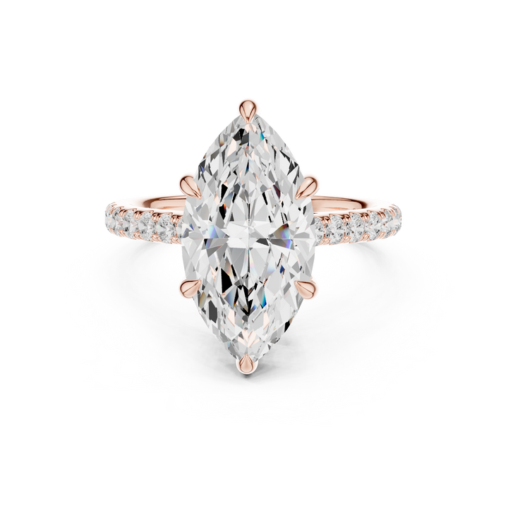 Sparkling featuring intricate diamond detail and fine finish