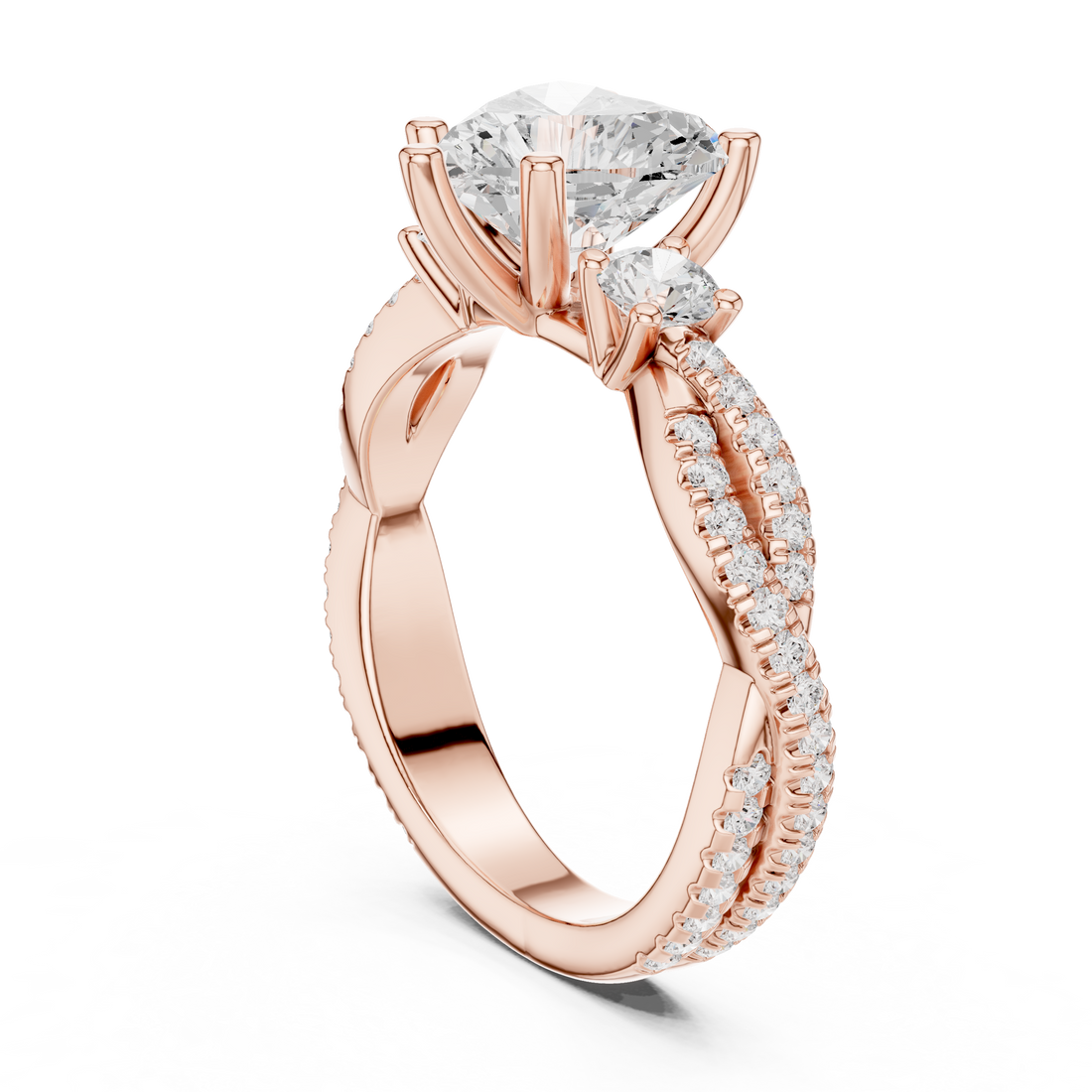 Minimalist rope chain bracelet with twisted metal texture.