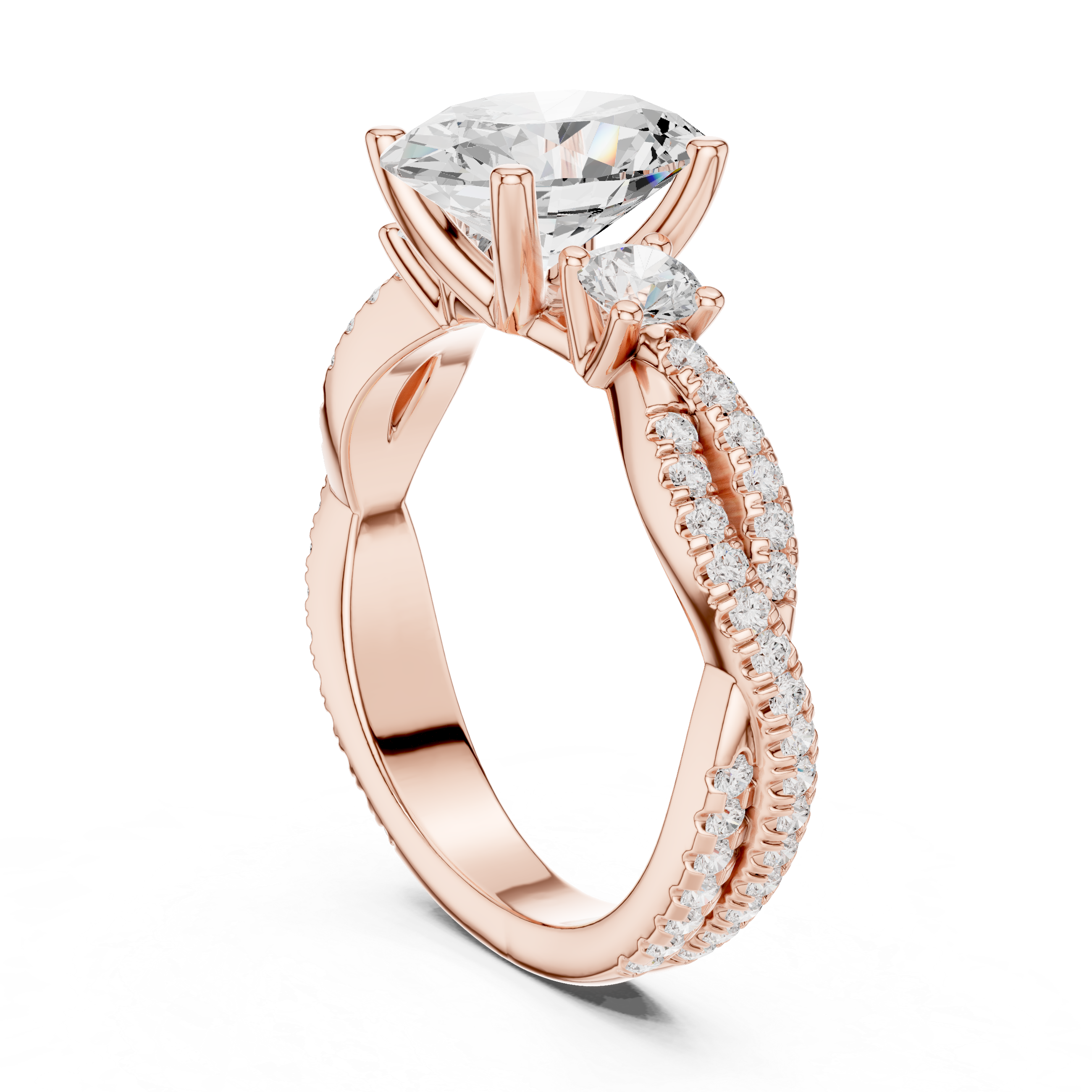 Traditional gold toe ring featuring engraved floral patterns.