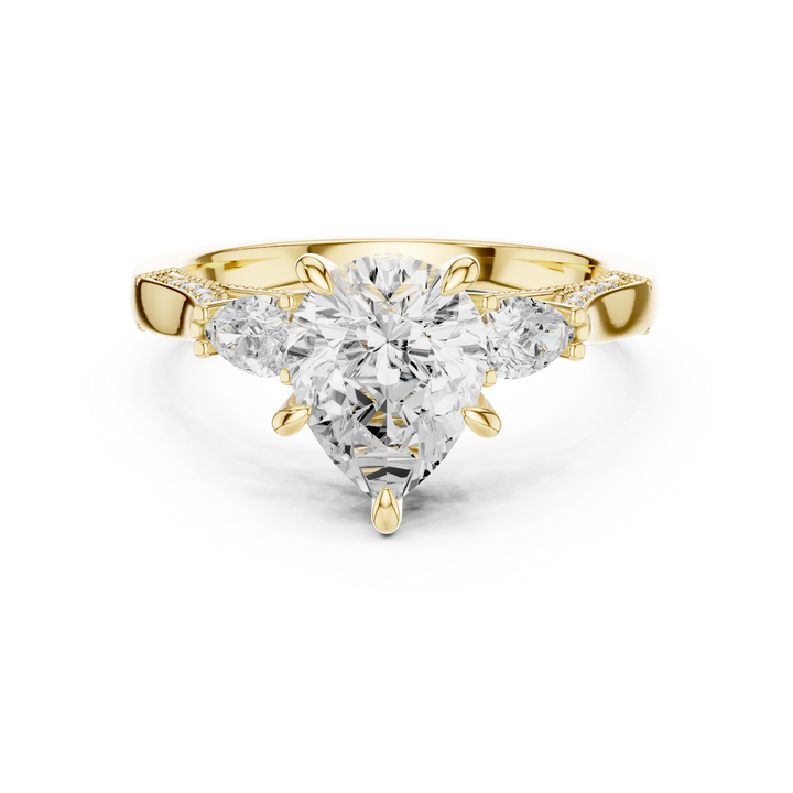 Classic charm bracelet featuring heart-shaped hanging charm.