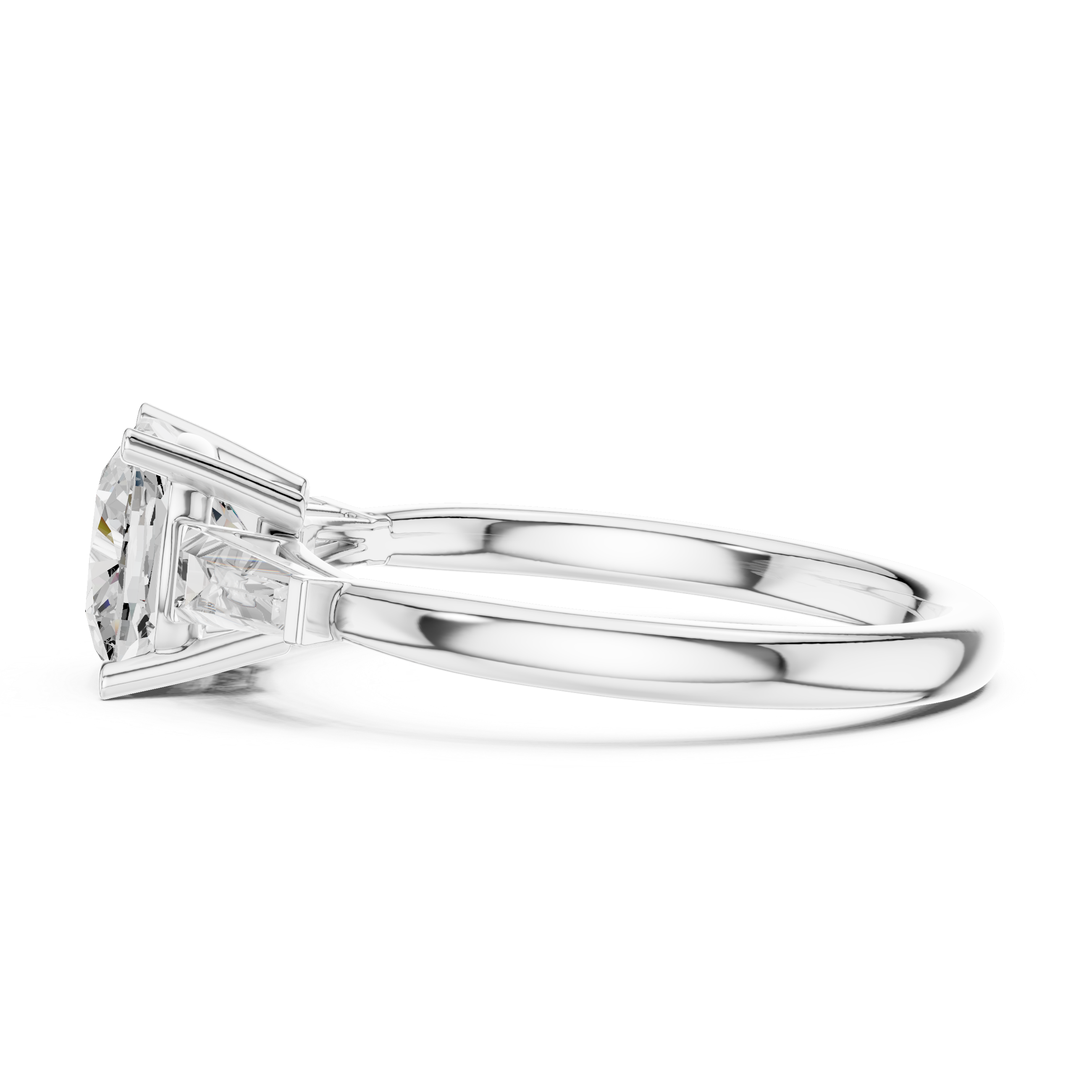 Classic floral brooch featuring detailed petal shapes and polished finish.