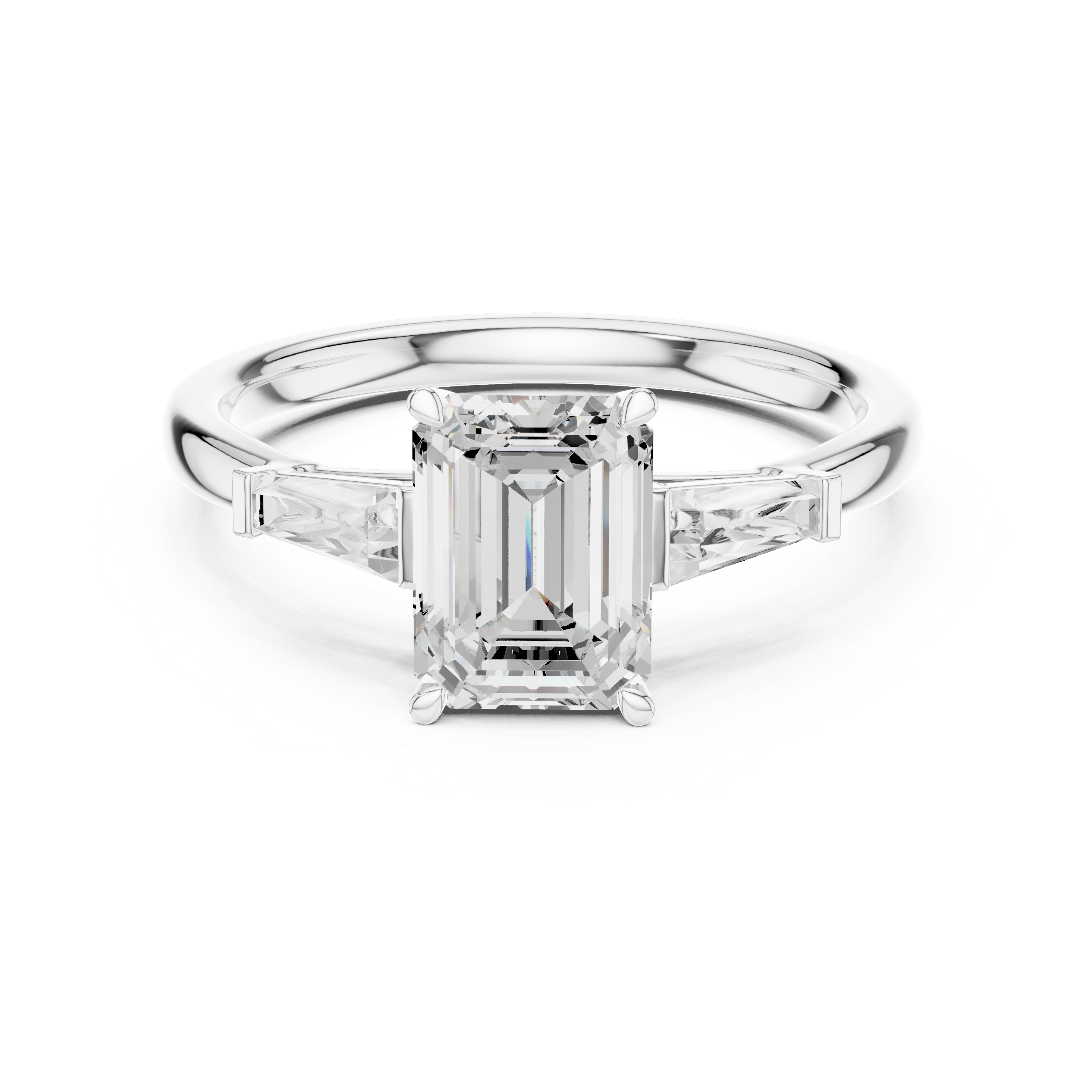 Designer baby ring featuring adjustable band and smooth edges.