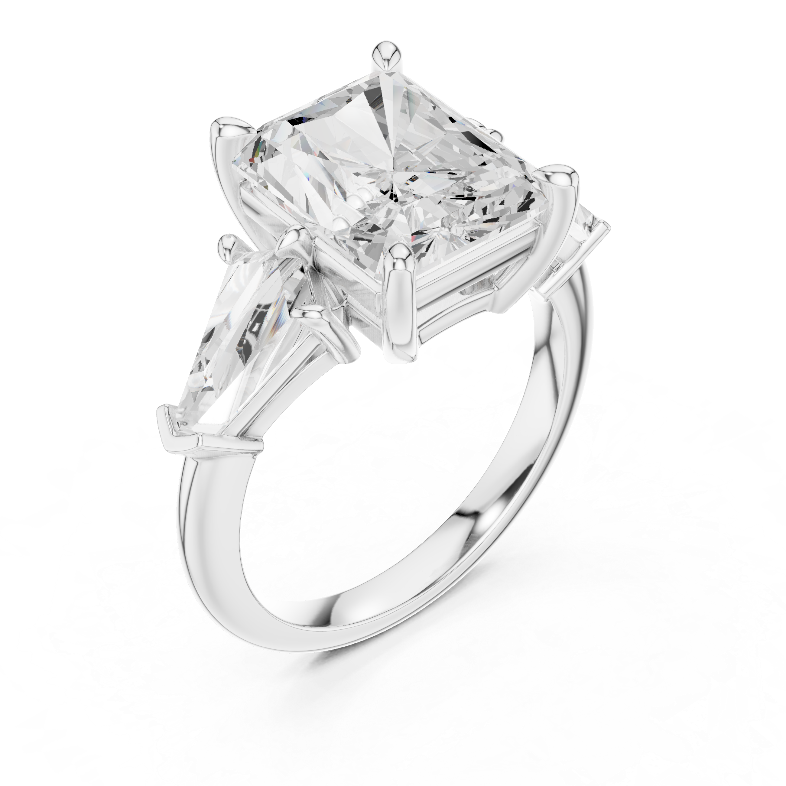 Classic wedding jewellery set featuring matching gold accessories.