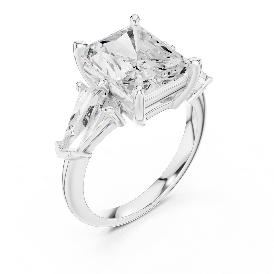 Classic wedding jewellery set featuring matching gold accessories.