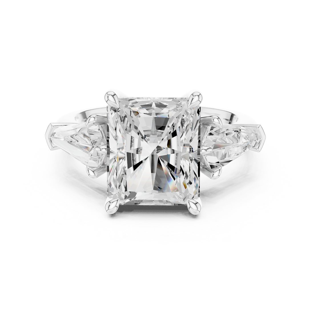 Luxury bridal diamond set featuring high-end craftsmanship.