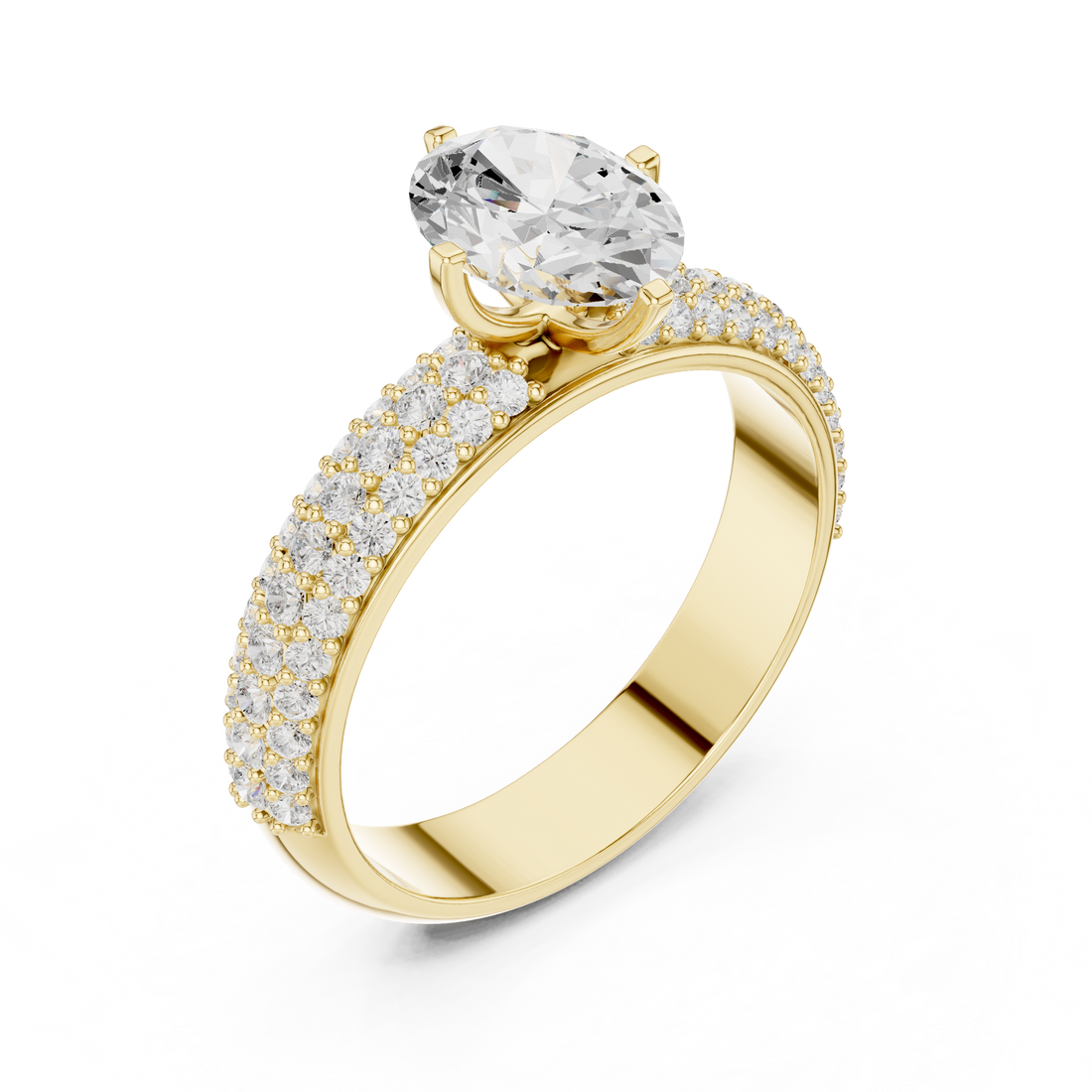 Stylish knot design ring symbolizing love and unity with polished finish.