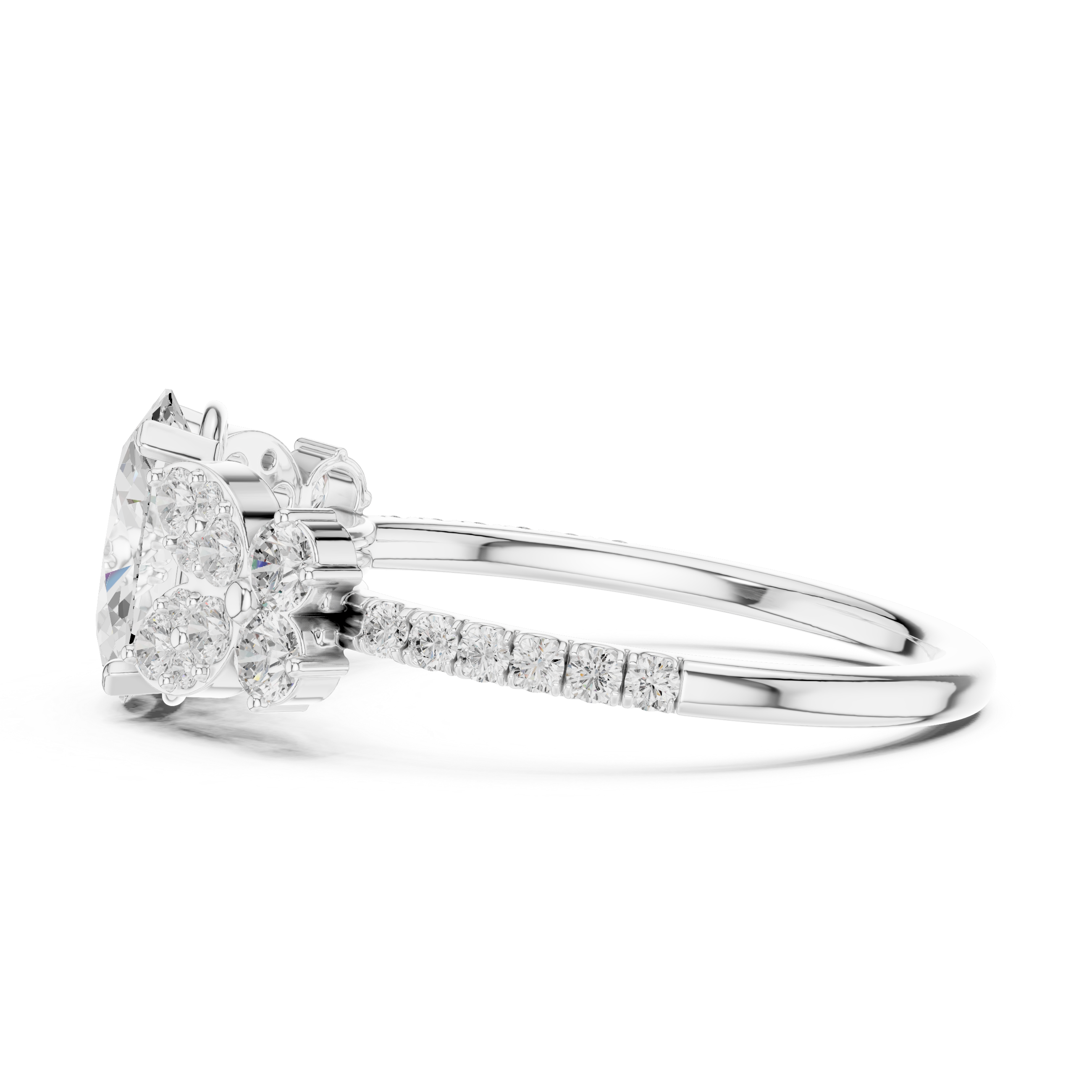 Minimalist tiny stud earrings with subtle sparkle and lightweight design.