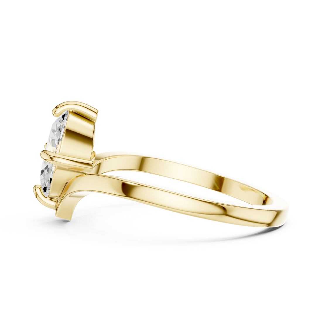 Minimalist gold anklet featuring sleek thin chain structure.