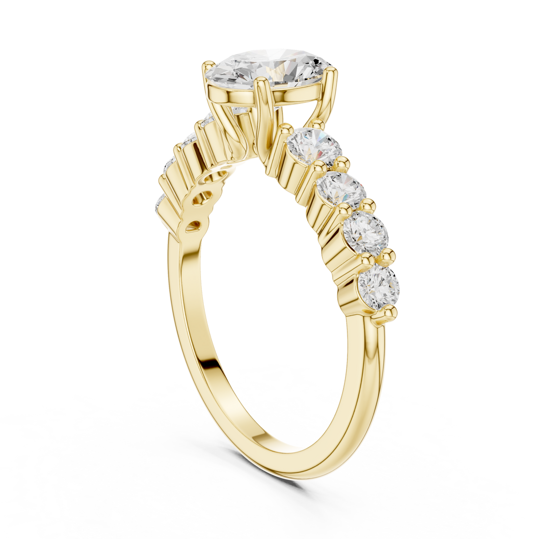Classic floral brooch featuring detailed petal shapes and polished finish.
