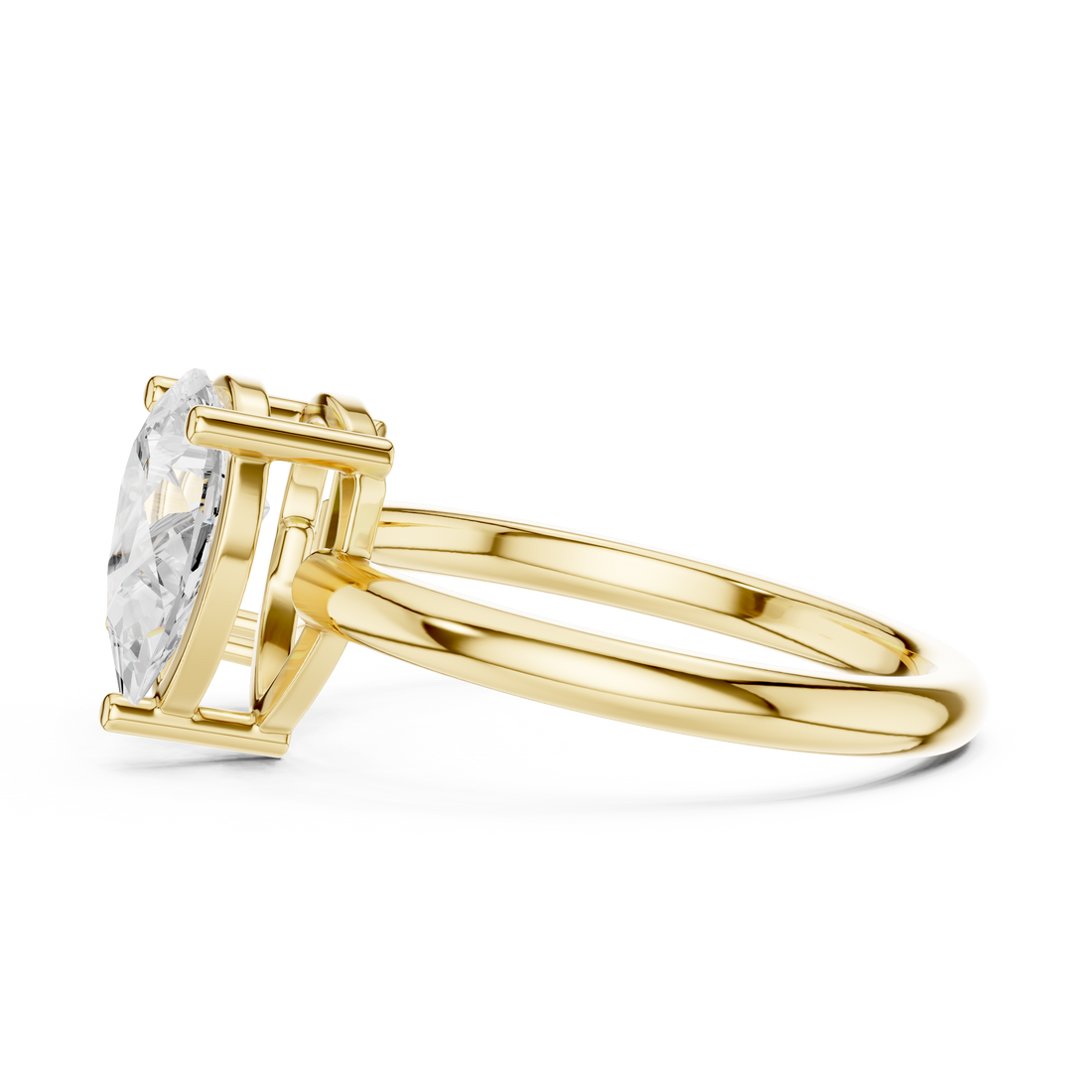 Stylish multi-band ring featuring layered metal structure.